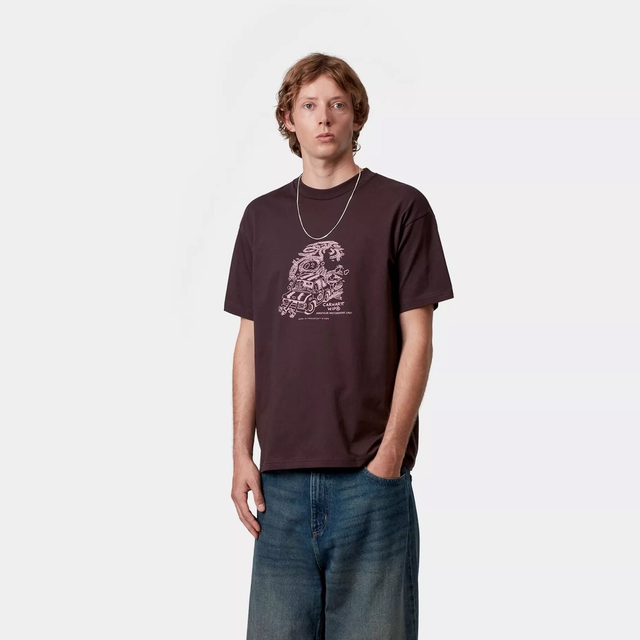 Carhartt WIP S/S Unit T-Shirt Palisander - The Sporting Lodge