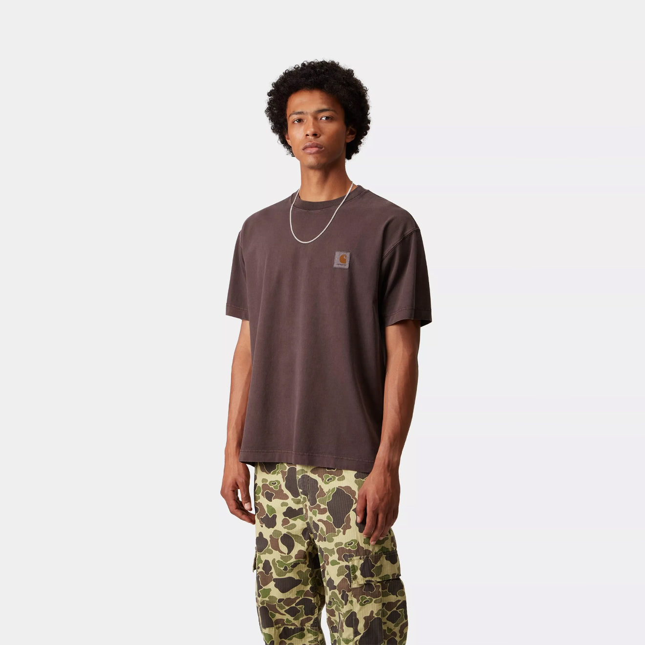 Carhartt WIP S/S Vista T-Shirt Palisander Garment Dyed