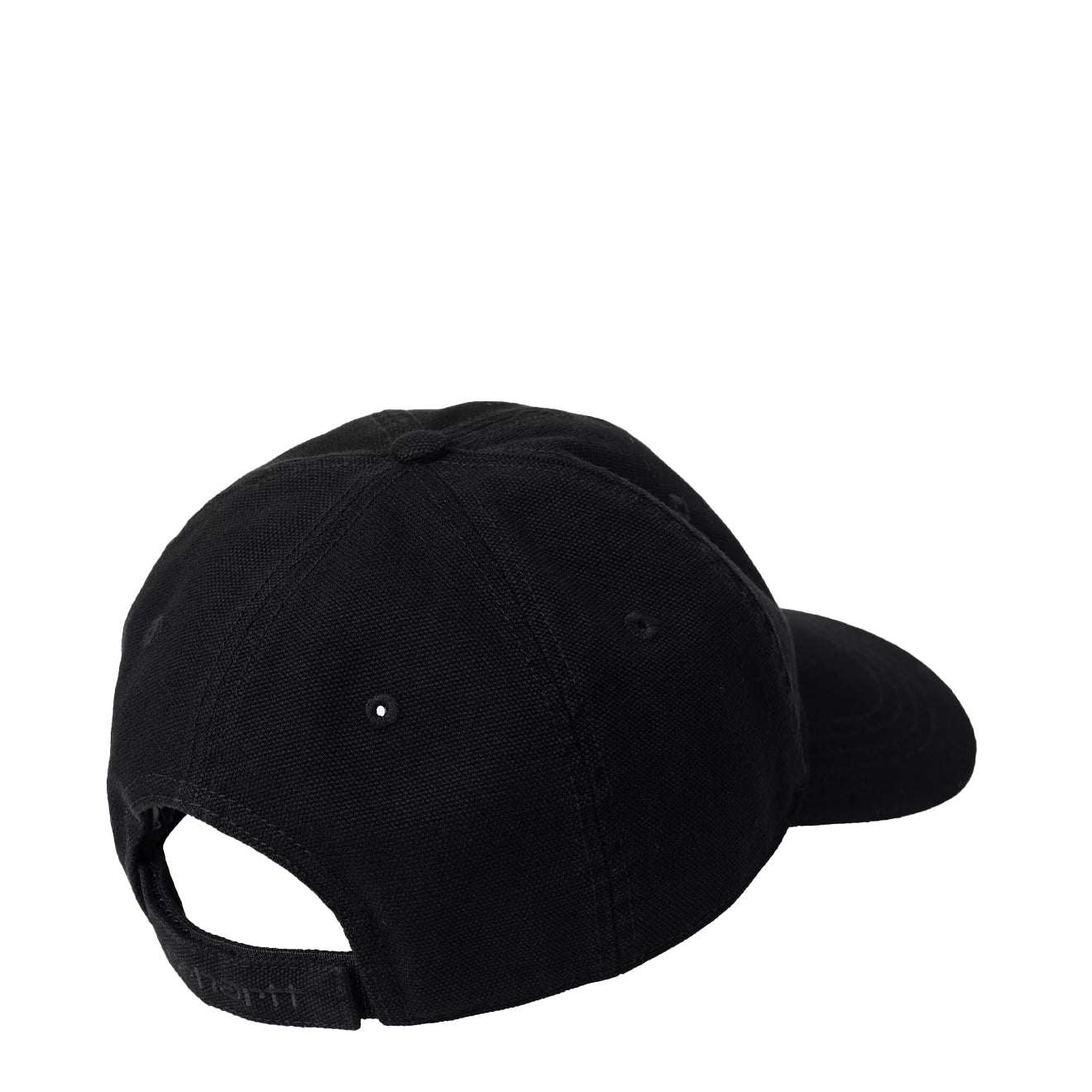 Carhartt WIP Selby Canvas Cap Black Stone Washed