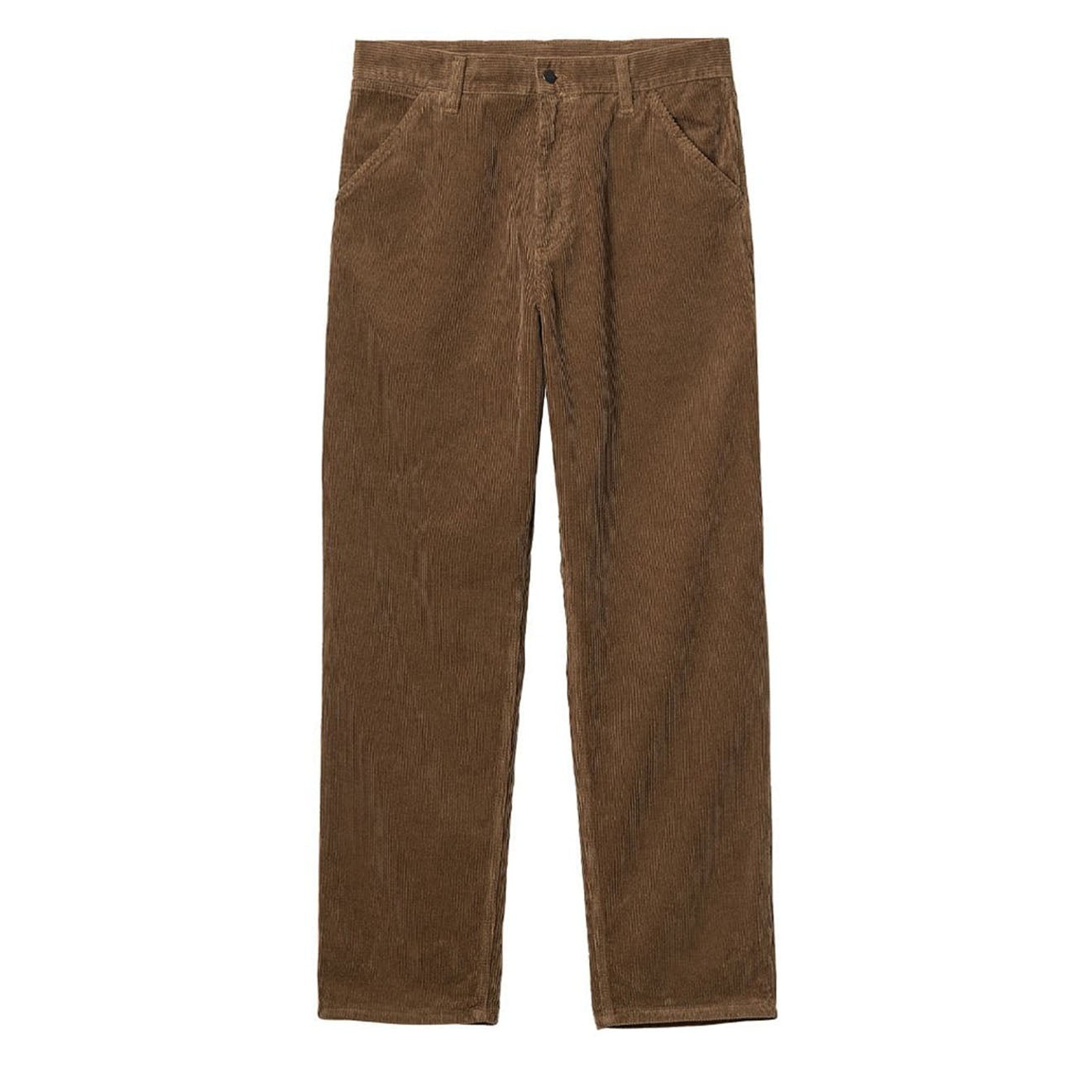 Carhartt WIP Single Knee Pant Tamarind Coventry Corduroy 34" Leg - The Sporting Lodge