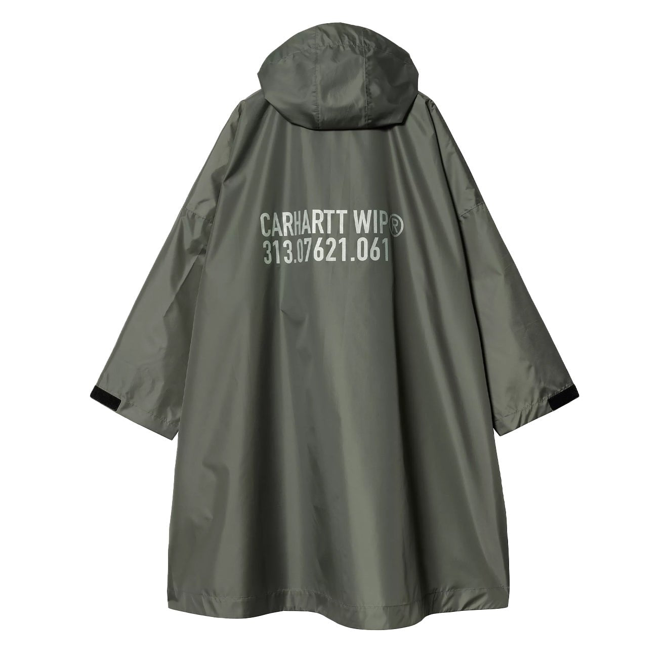 Carhartt WIP Tour Packable Rain Poncho Smoke Green / Reflective - The Sporting Lodge