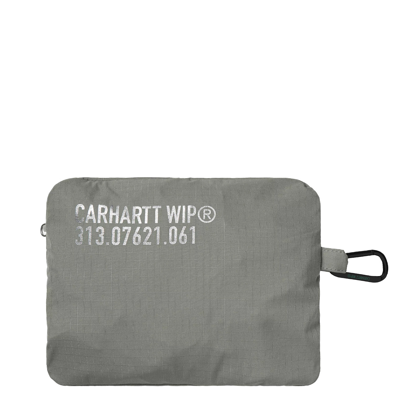 Carhartt WIP Tour Packable Travel Bag Smoke Green / Reflective - The Sporting Lodge