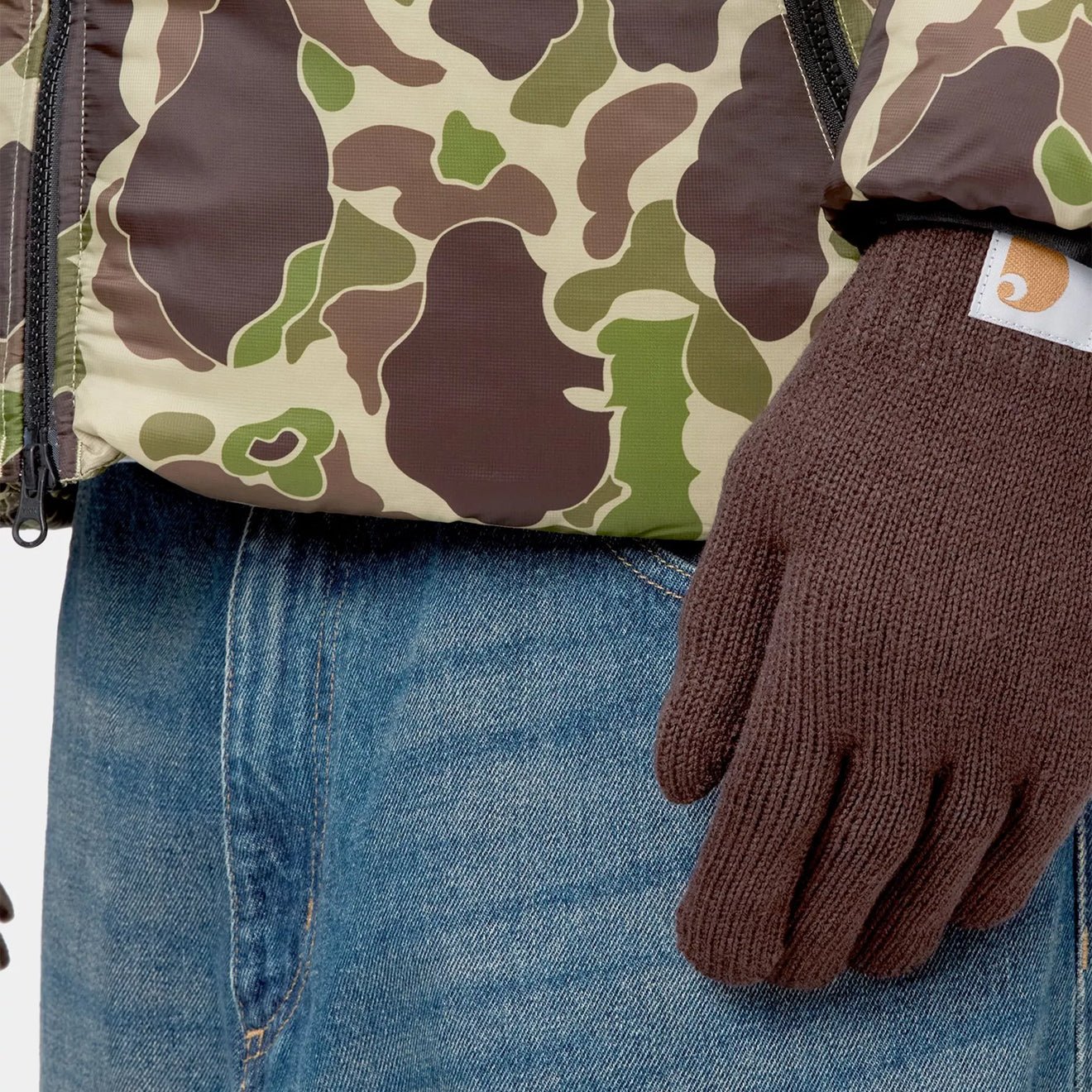 Carhartt WIP Watch Gloves Palisander - The Sporting Lodge