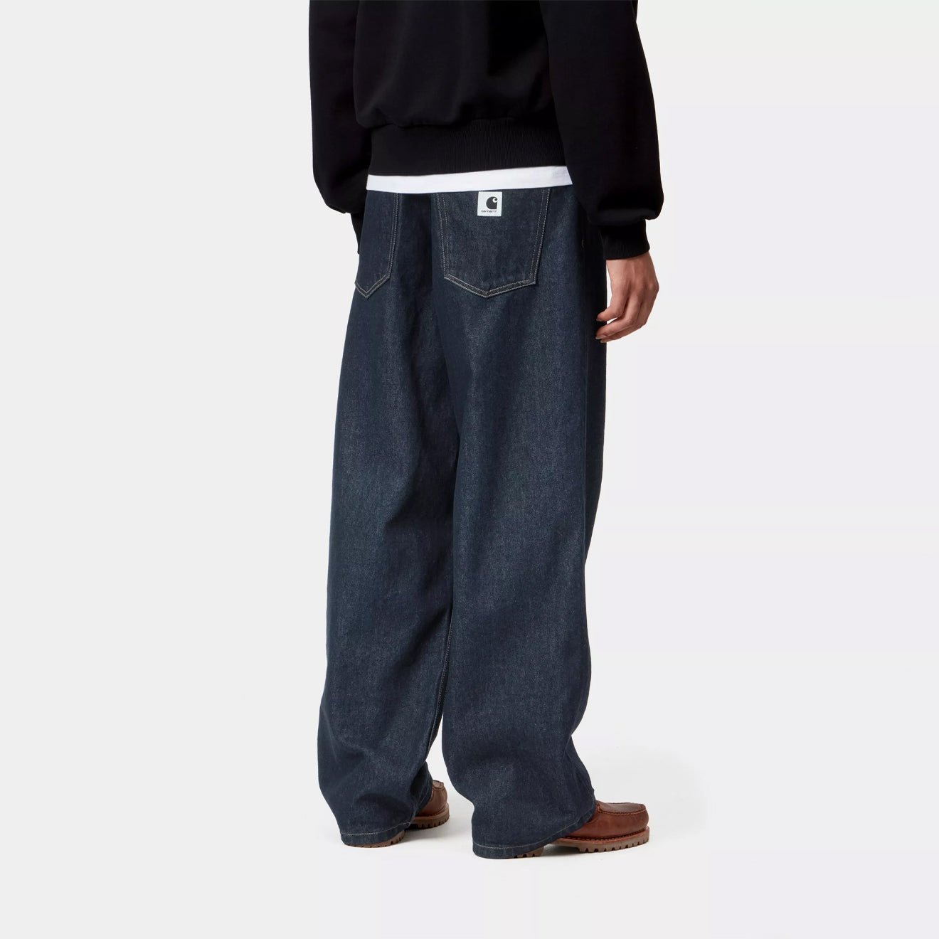 Carhartt WIP Womens Brandon Pant Blue Rinsed - The Sporting Lodge