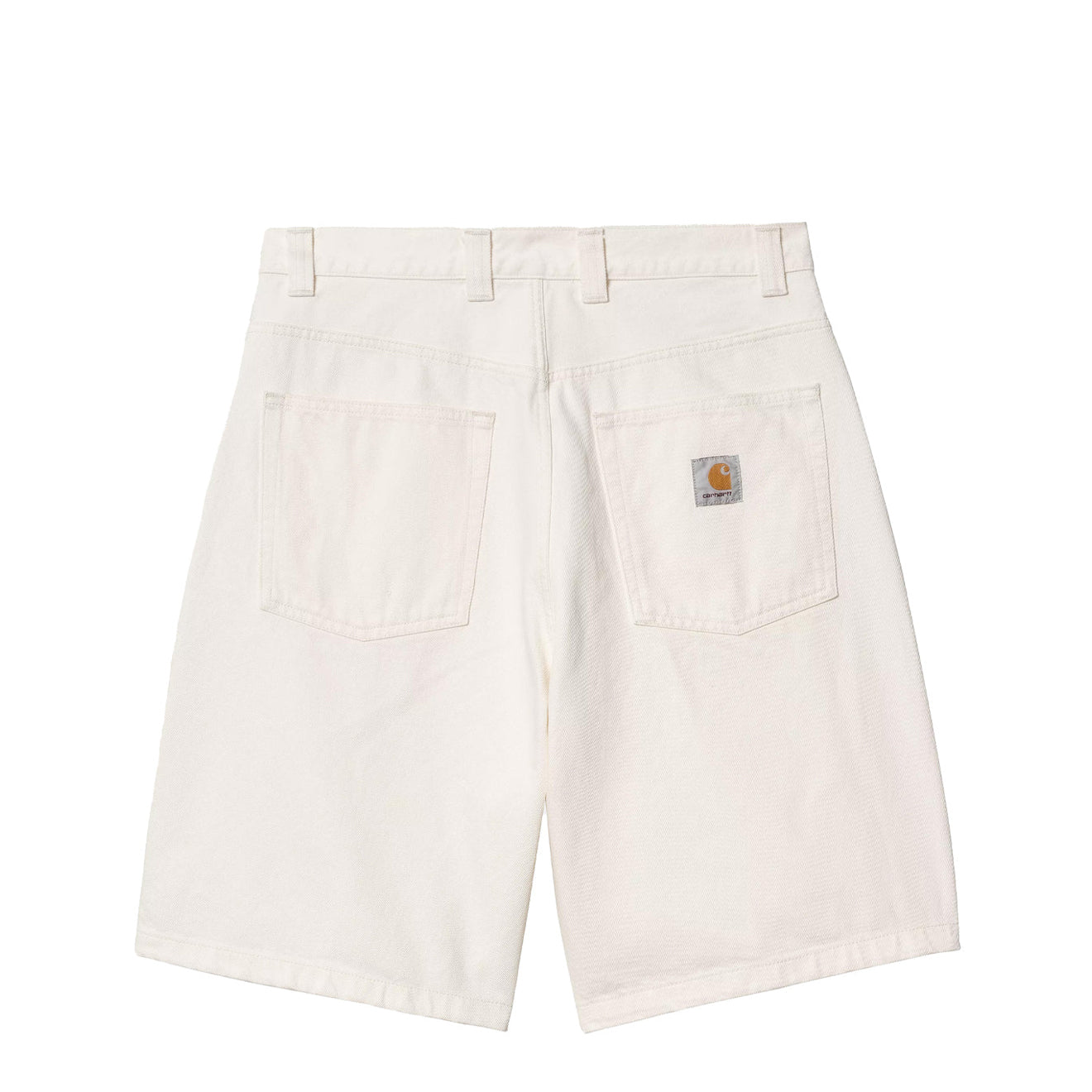 Carhartt WIP Womens Brandon Short White Rinsed - The Sporting Lodge