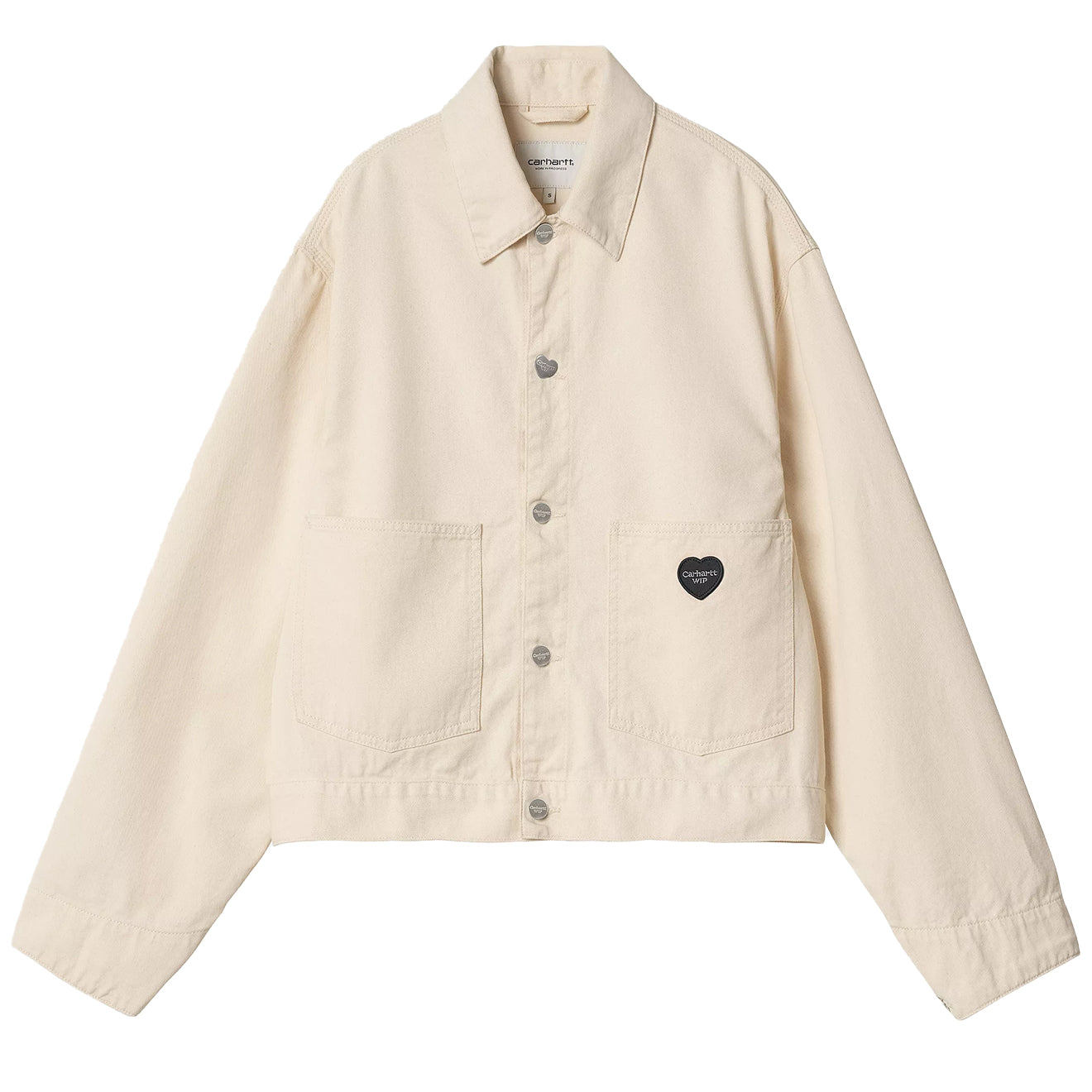 Carhartt WIP Womens Drewe Jacket Natural Rinsed - The Sporting Lodge