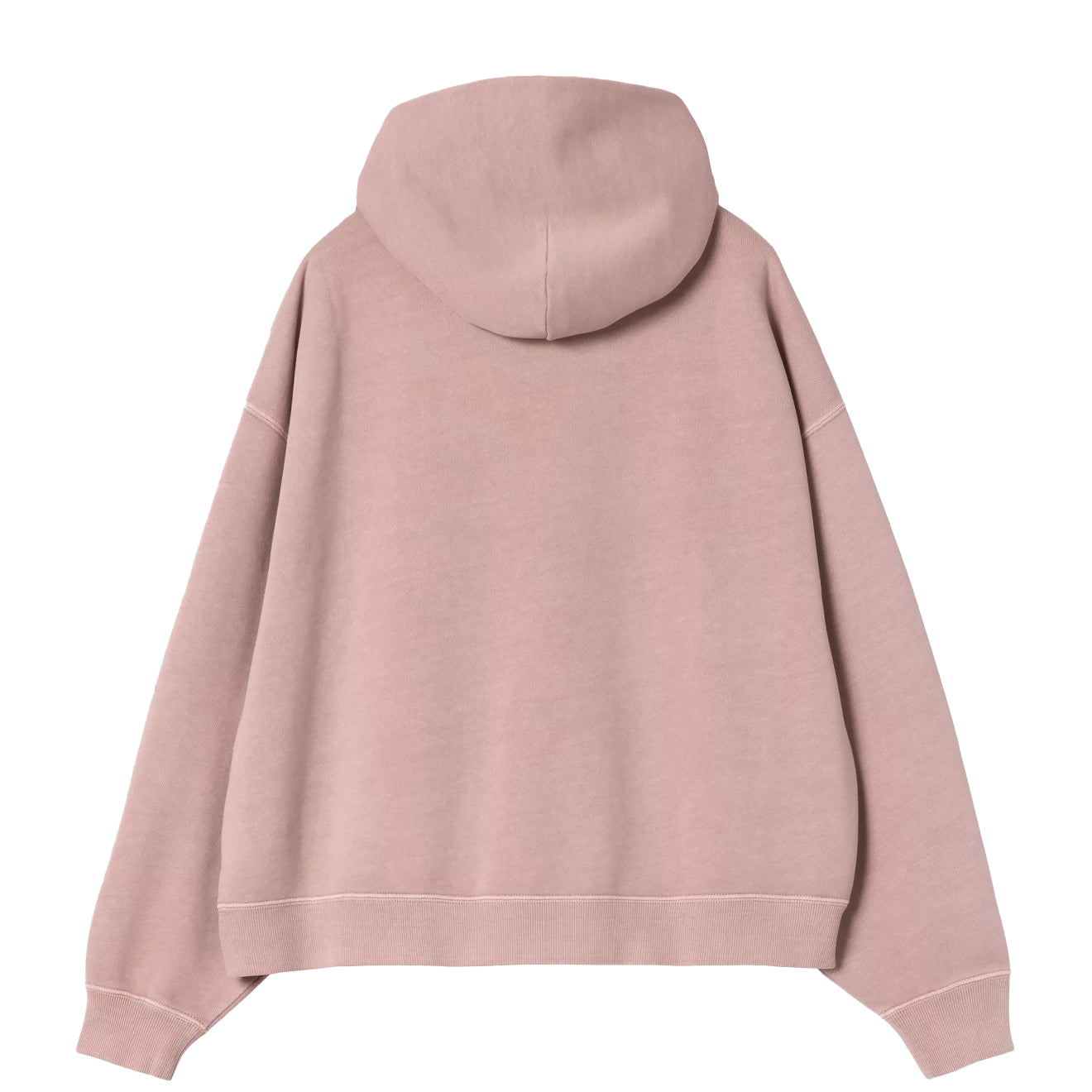 Carhartt WIP Womens Hooded Benton Jacket Glassy Pink Garment Dyed