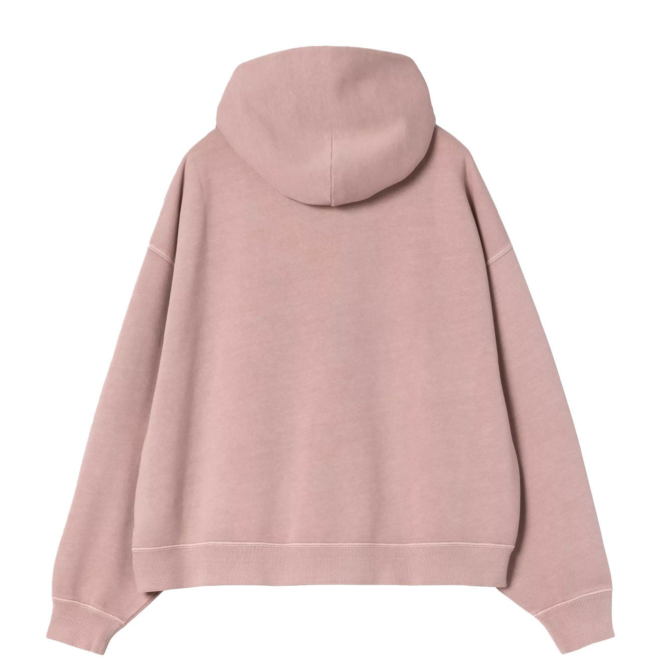 Carhartt WIP Womens Hooded Benton Jacket Glassy Pink Garment Dyed - The Sporting Lodge