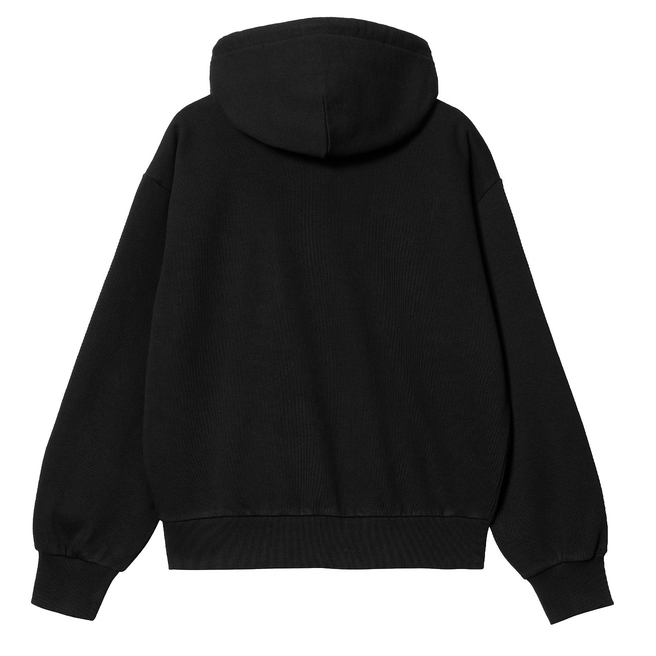 Carhartt WIP Womens Hooded Casey Jacket Black / Silver - The Sporting Lodge