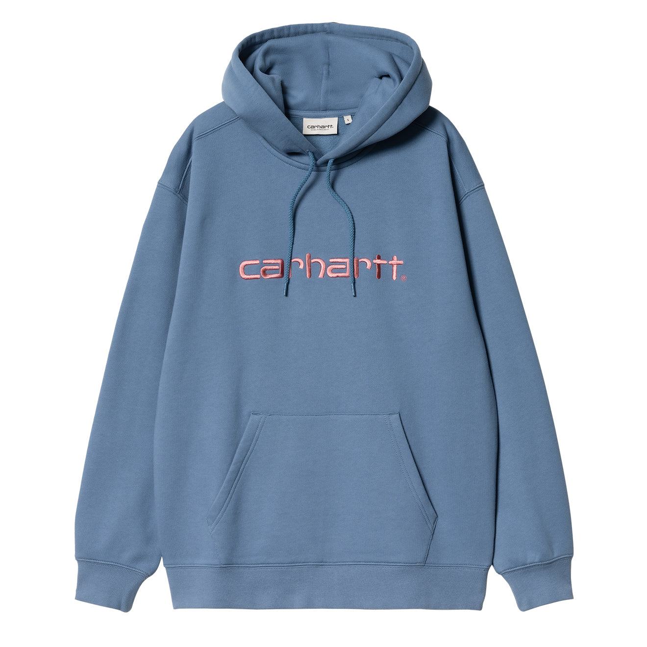Carhartt WIP Womens Hooded Sweat Sorrent / Glassy Pink - The Sporting Lodge