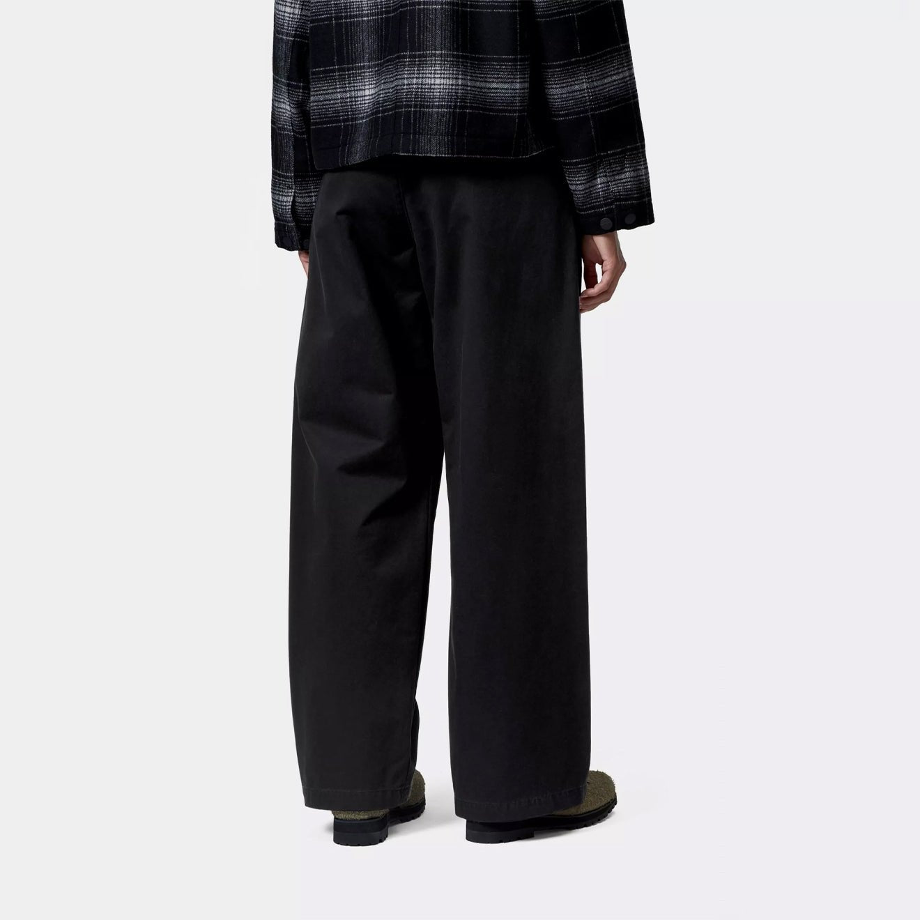 Carhartt WIP Womens Leola Pant Black Stone Washed - The Sporting Lodge