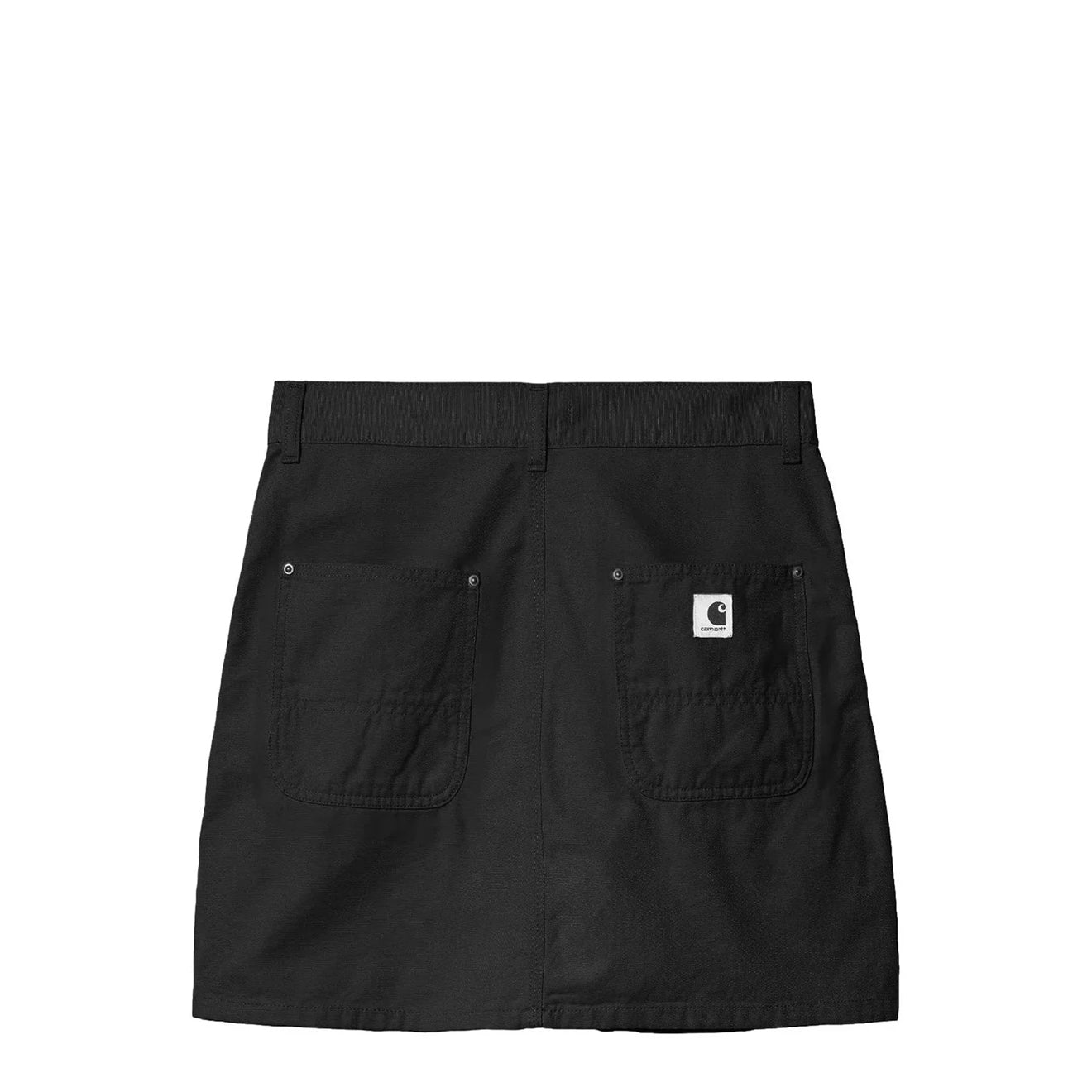 Carhartt WIP Womens Maeve Double Knee Skirt Black Stone Washed - The Sporting Lodge