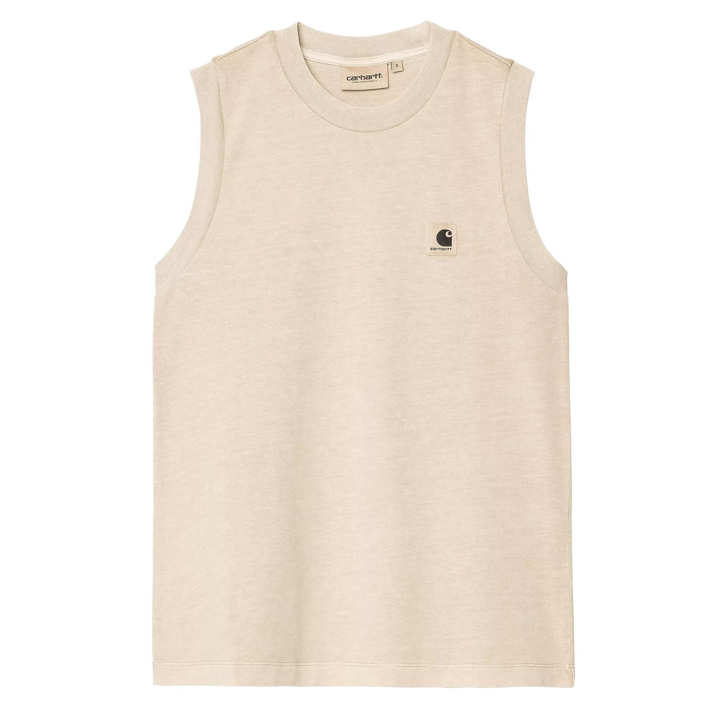 Carhartt WIP Womens Nelson A-Shirt Fleur De Sel Garment Dyed