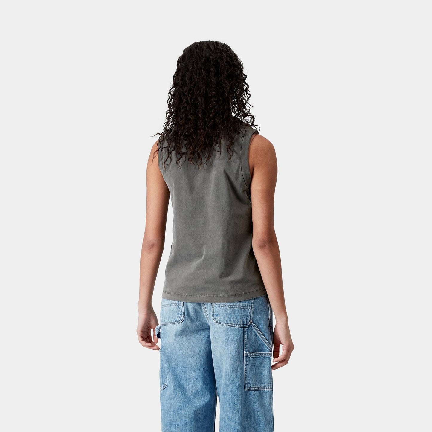 Carhartt WIP Womens Nelson A-Shirt Graphite Garment Dyed - The Sporting Lodge