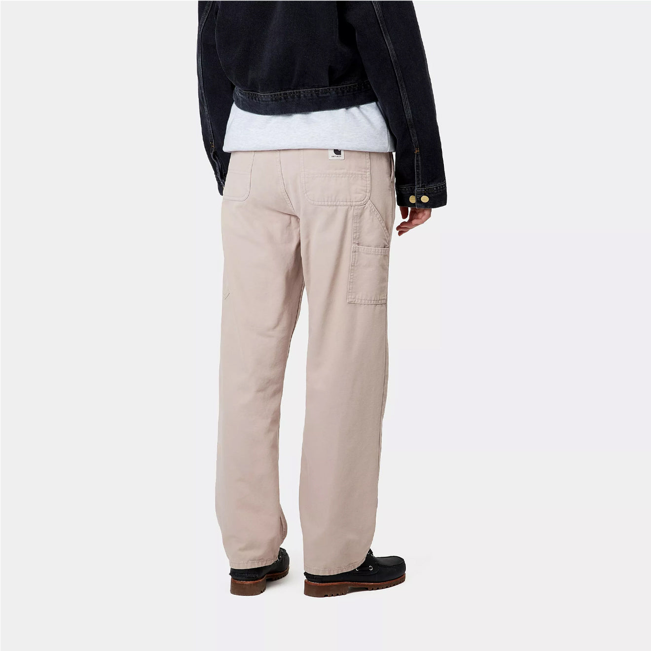 Carhartt WIP Womens Pierce Pant Straight Dusky Beige Stone Canvas - The Sporting Lodge