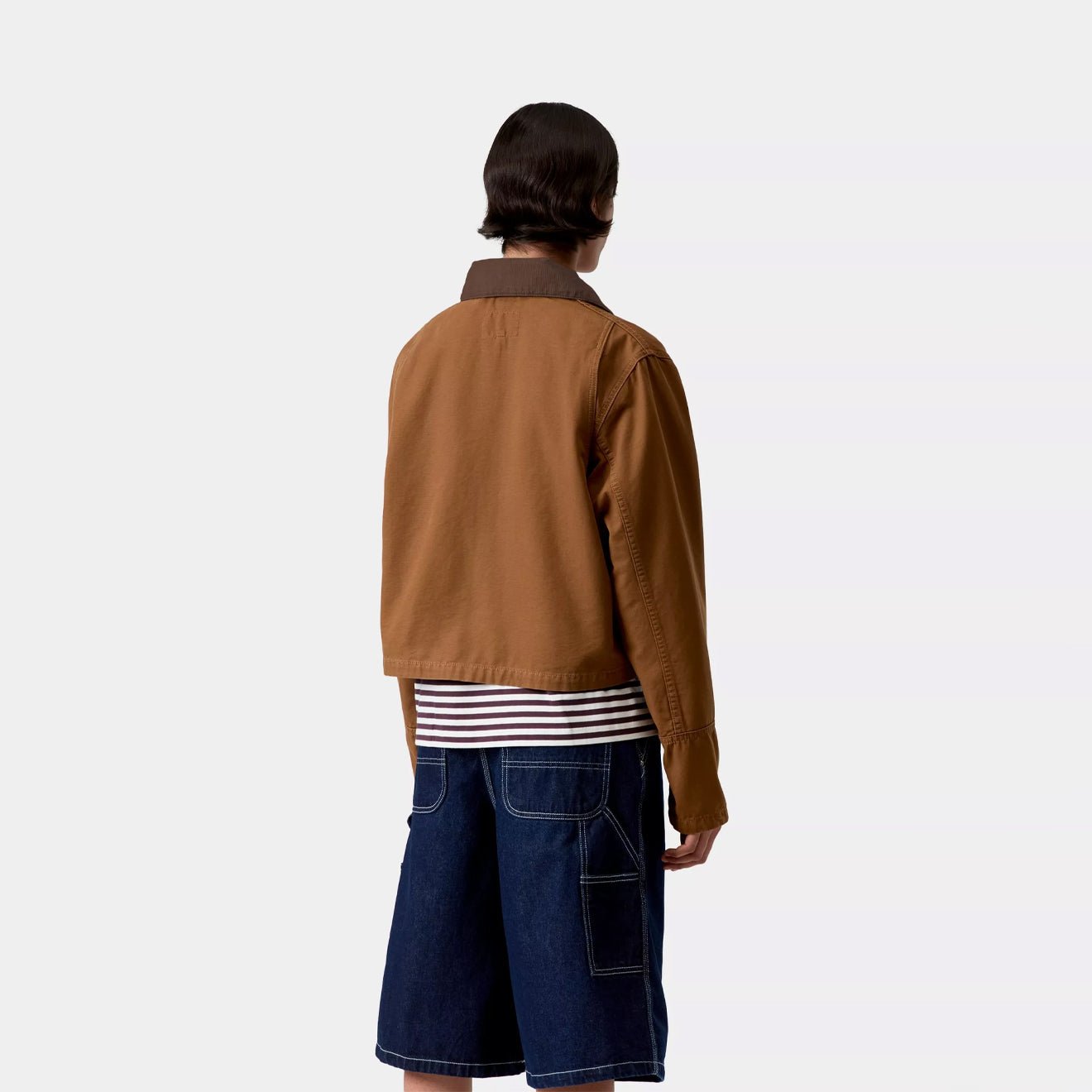 Carhartt WIP Womens Prescott Jacket Hamilton Brown / Tobacco Garment Dyed - The Sporting Lodge