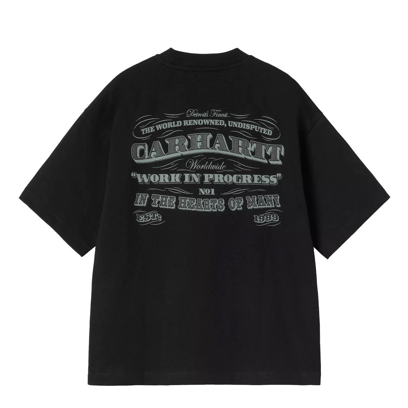 Carhartt WIP Womens S/S 3 One 3 T-Shirt Black