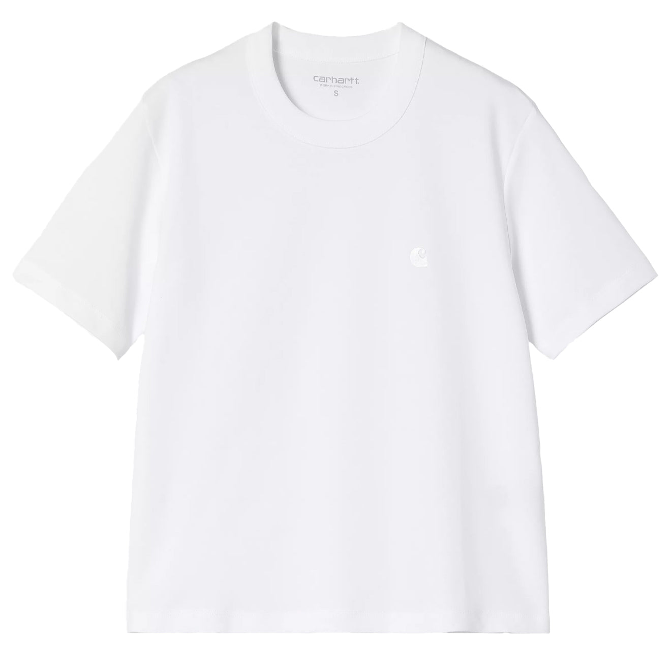 Carhartt WIP Womens S/S Luca T-Shirt White - The Sporting Lodge