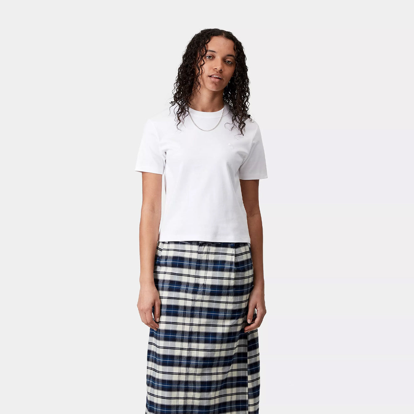 Carhartt WIP Womens S/S Luca T-Shirt White - The Sporting Lodge