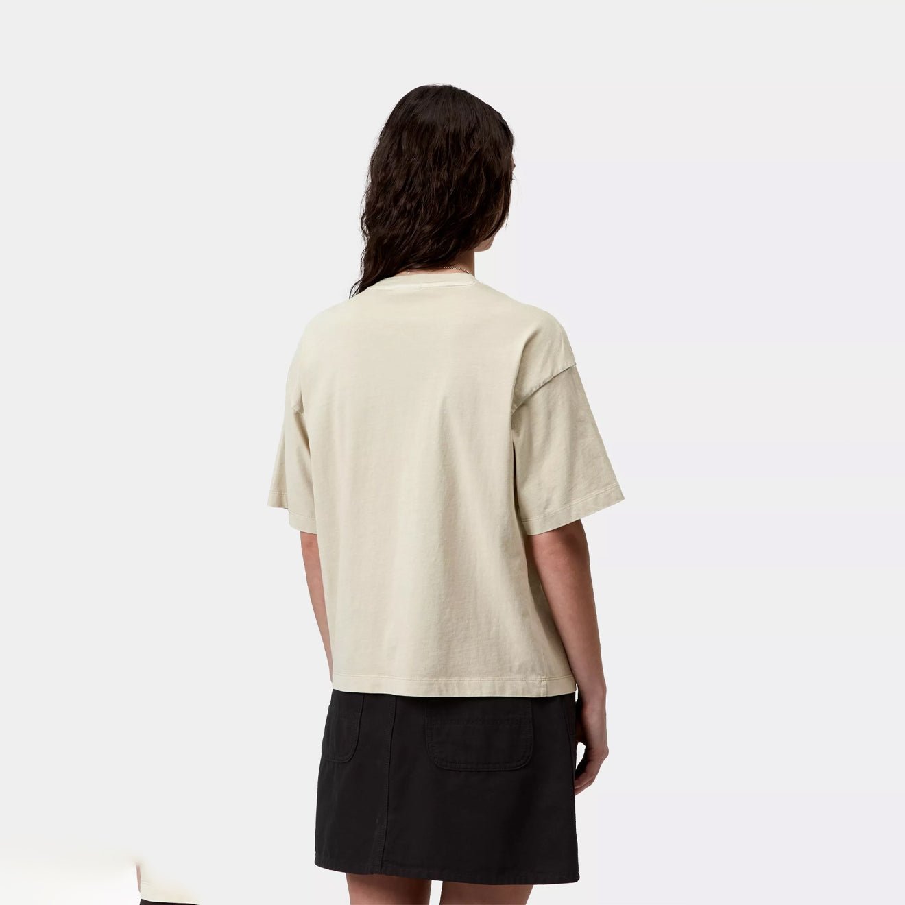 Carhartt WIP Womens S/S Nelson T-Shirt Stone Garment Dyed - The Sporting Lodge