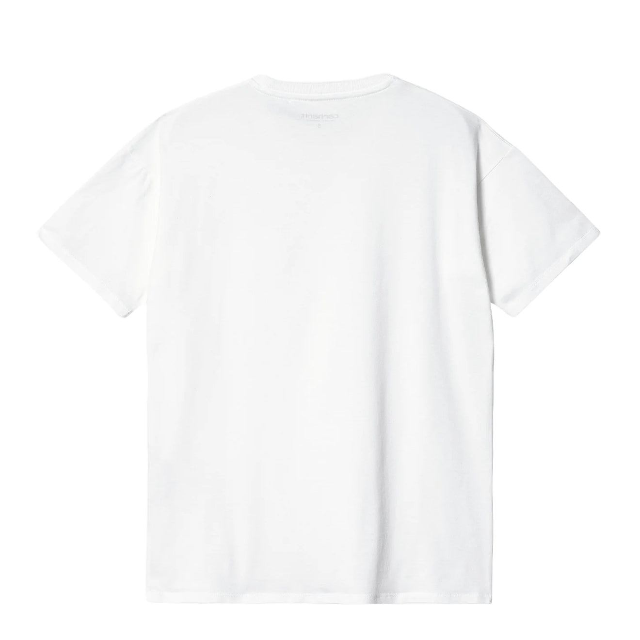 Carhartt WIP Womens S/S Pocket T-Shirt White - The Sporting Lodge
