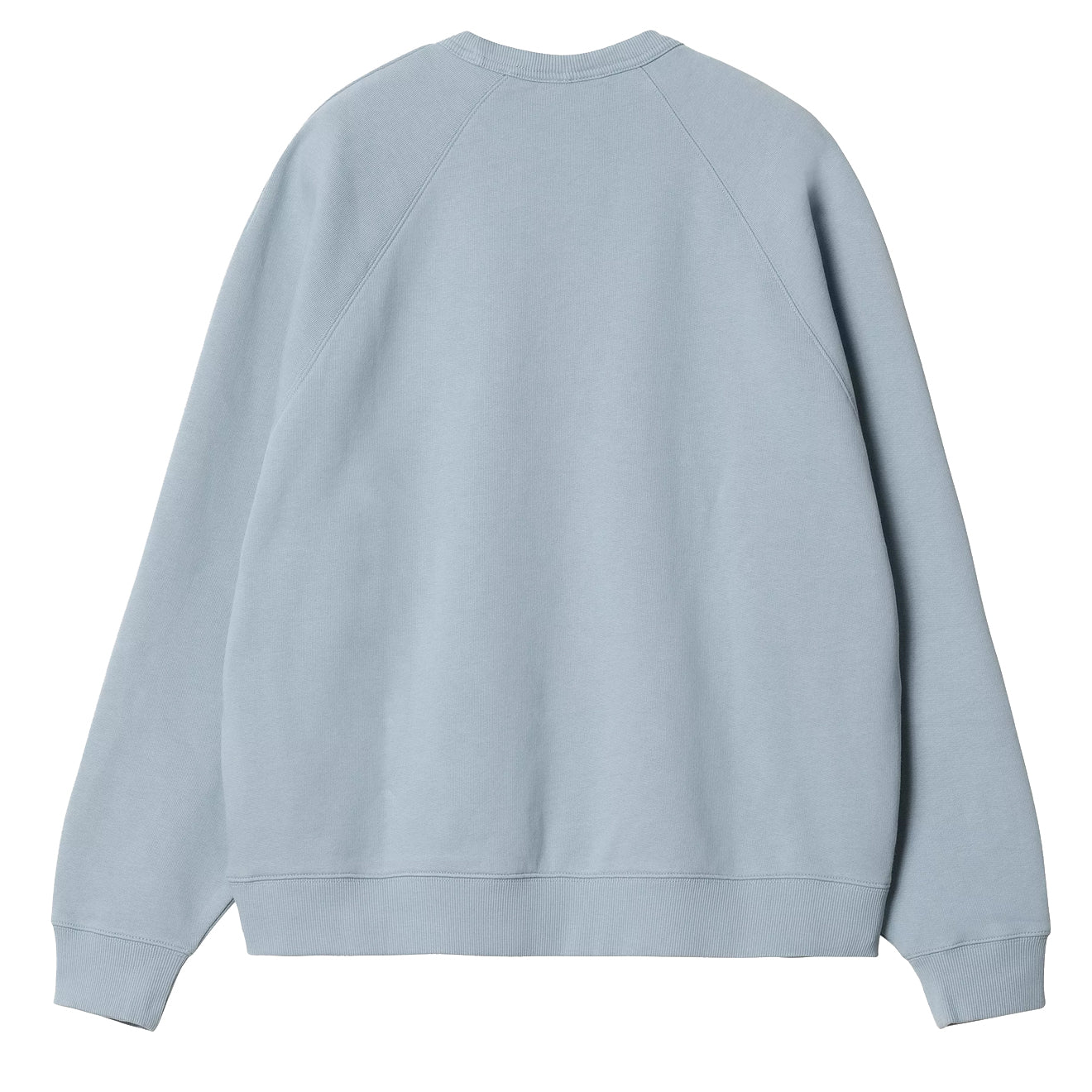 Carhartt WIP Womens Signature Sweat Dusty Ice / White - The Sporting Lodge
