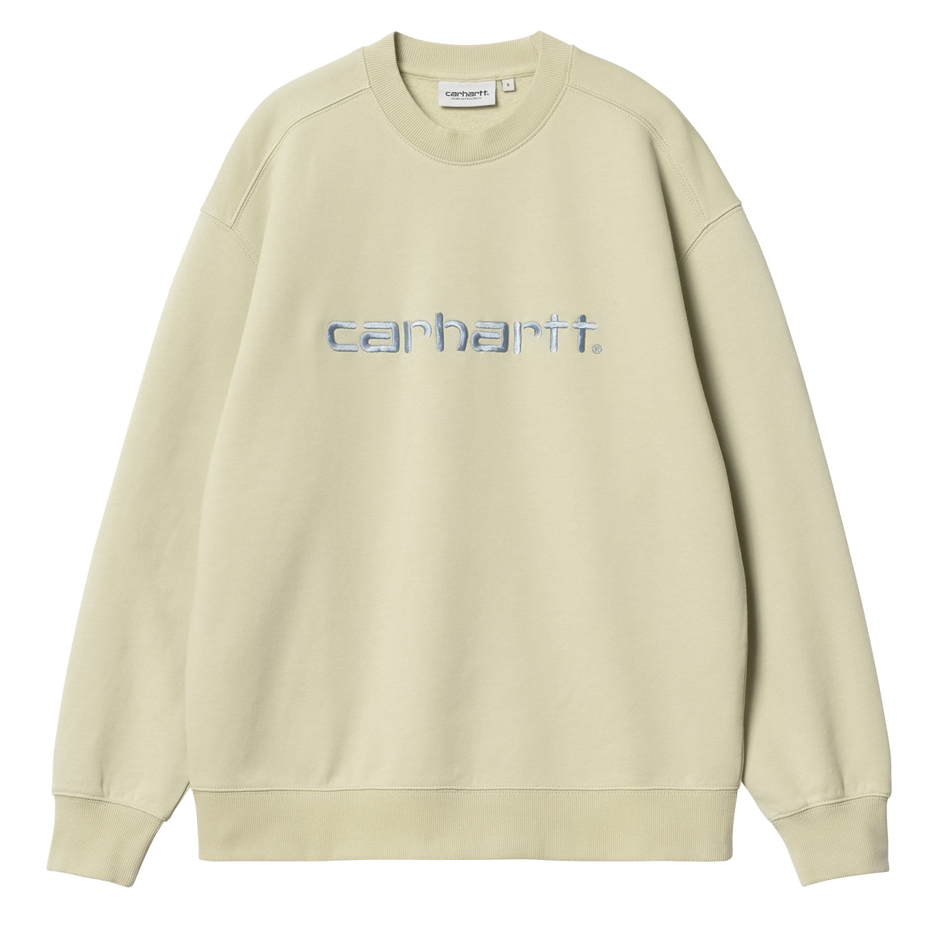 Carhartt WIP Womens Sweat Beryl / Frosted Blue - The Sporting Lodge