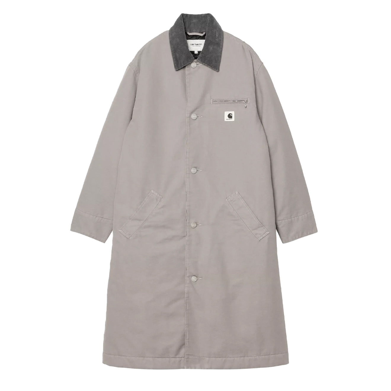 Carhartt WIP Womens Webster Coat Yosemite / Graphite Stone Washed