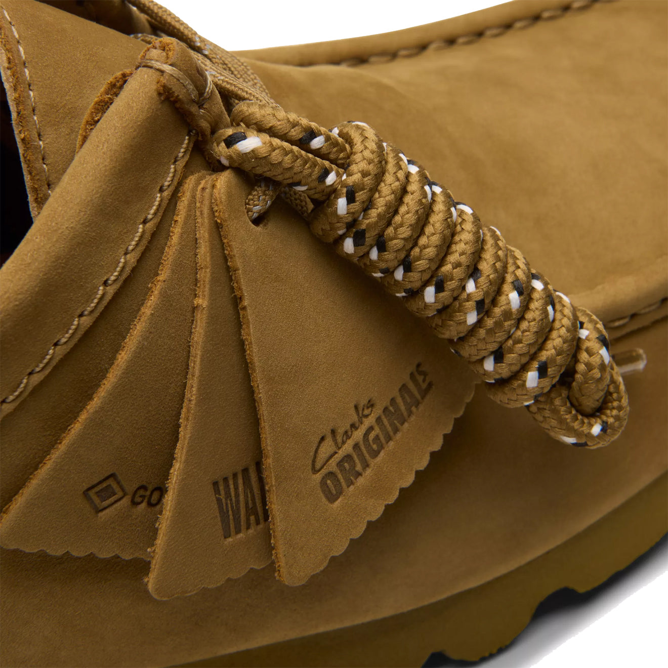 Clarks Originals Wallabee GTX Shoe Oakmoss Nubuck - The Sporting Lodge