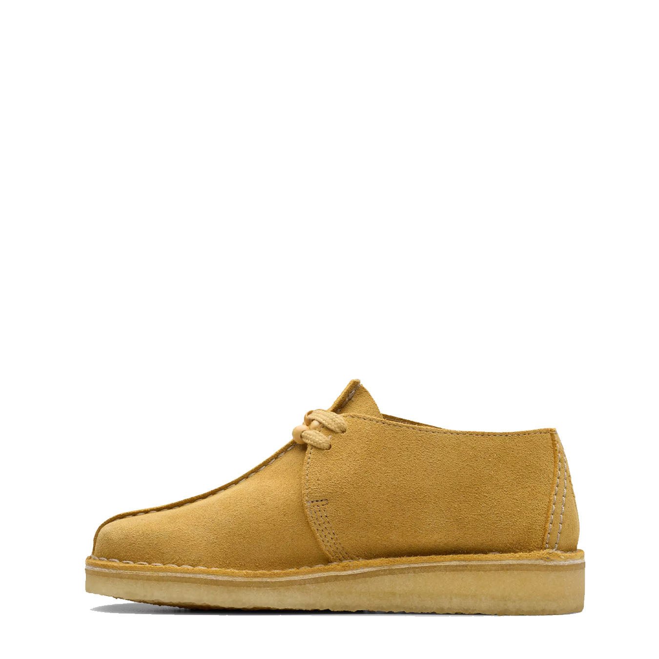 Clarks Originals Womens Desert Trek Golden Tan Suede - The Sporting Lodge