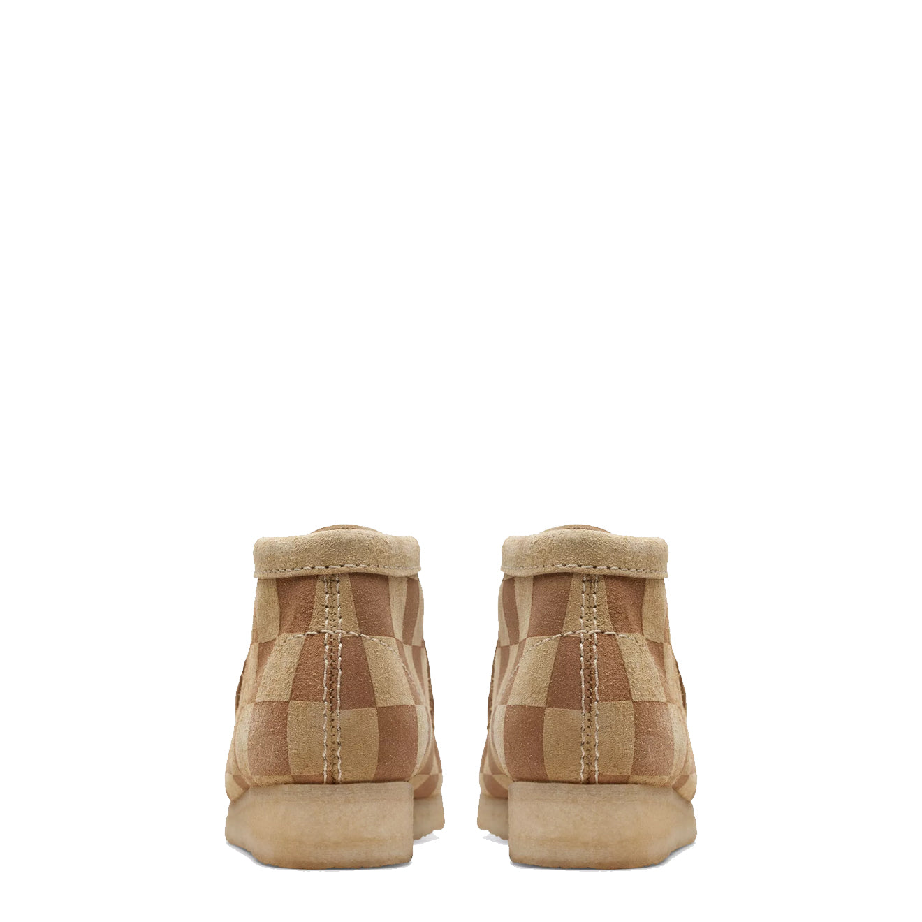 Clarks Originals Womens Wallabee Boot Maple Check
