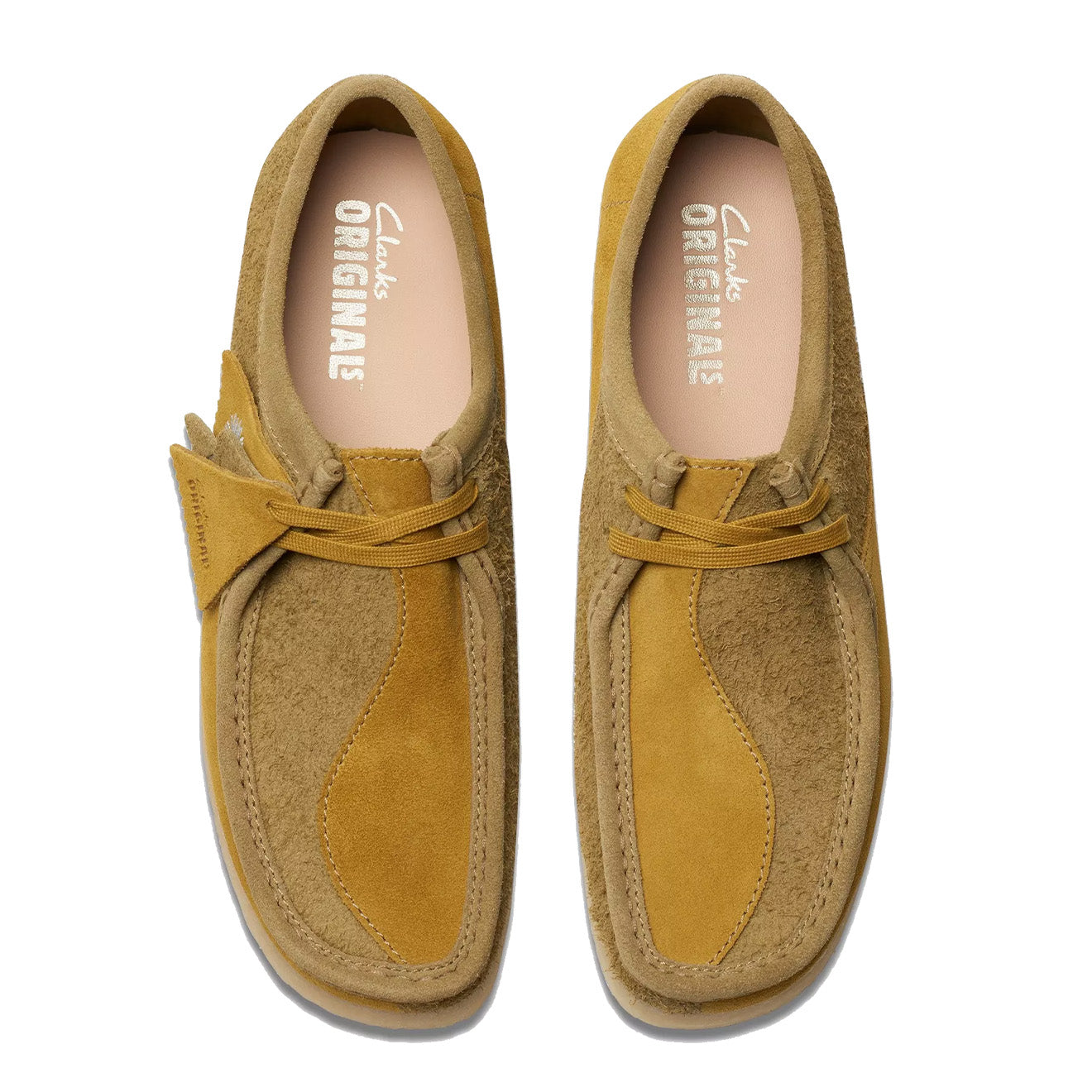 Clarks Originals Wallabee Shoe Olive Combination - The Sporting Lodge