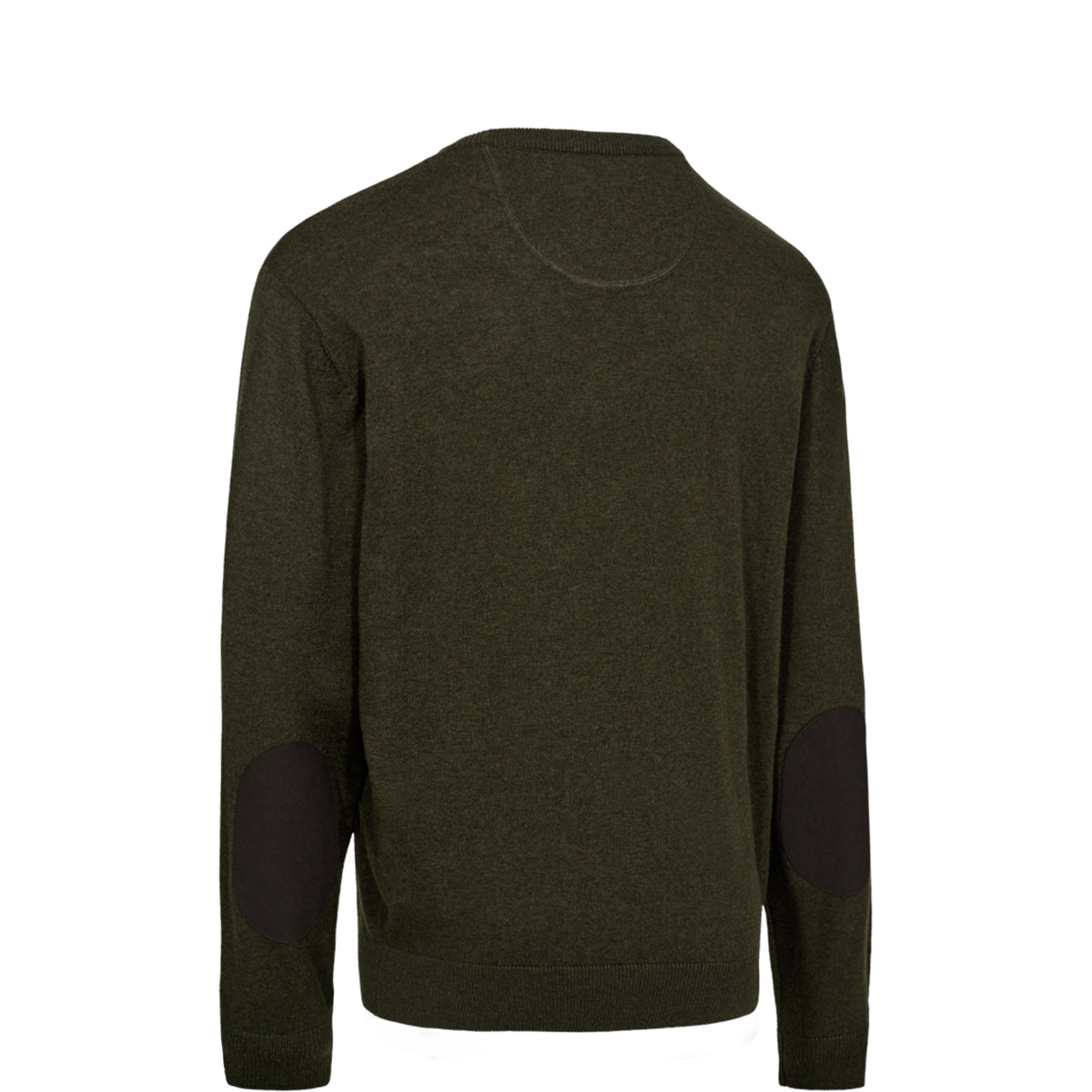 Deerhunter Harrington O-Neck Knit Forest Ember Melange