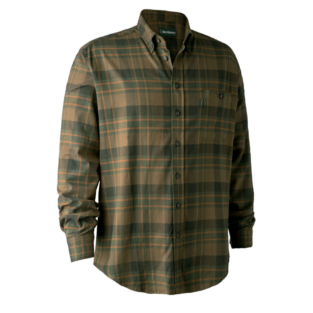 Deerhunter Kyle Shirt Green Check - The Sporting Lodge