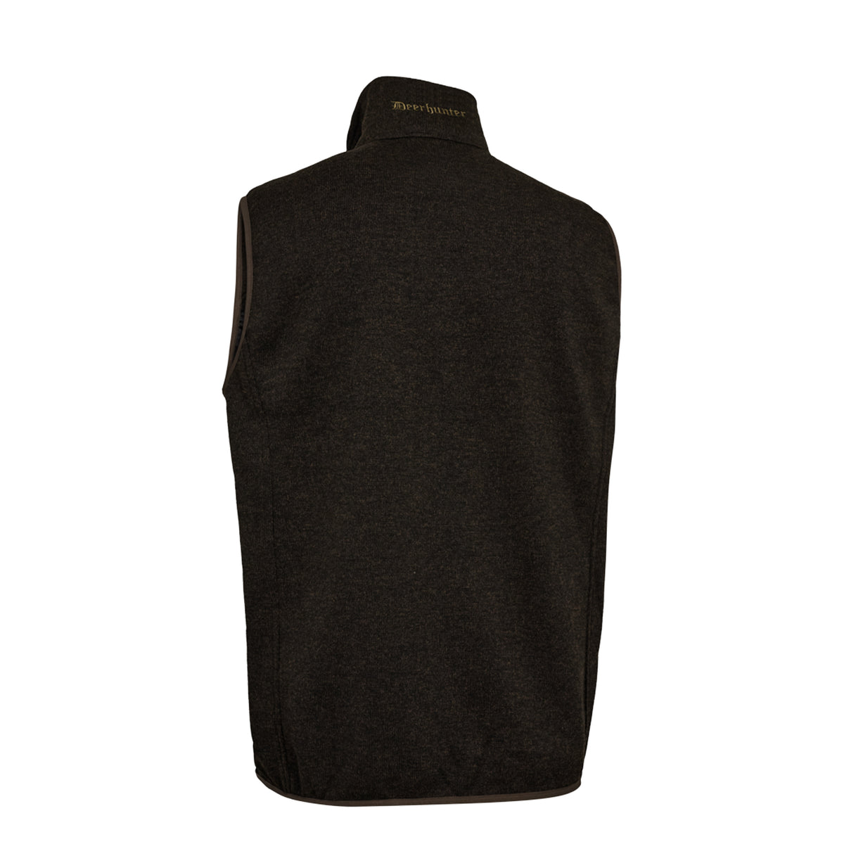 Deerhunter Moor Knitted Waistcoat Brown Leaf