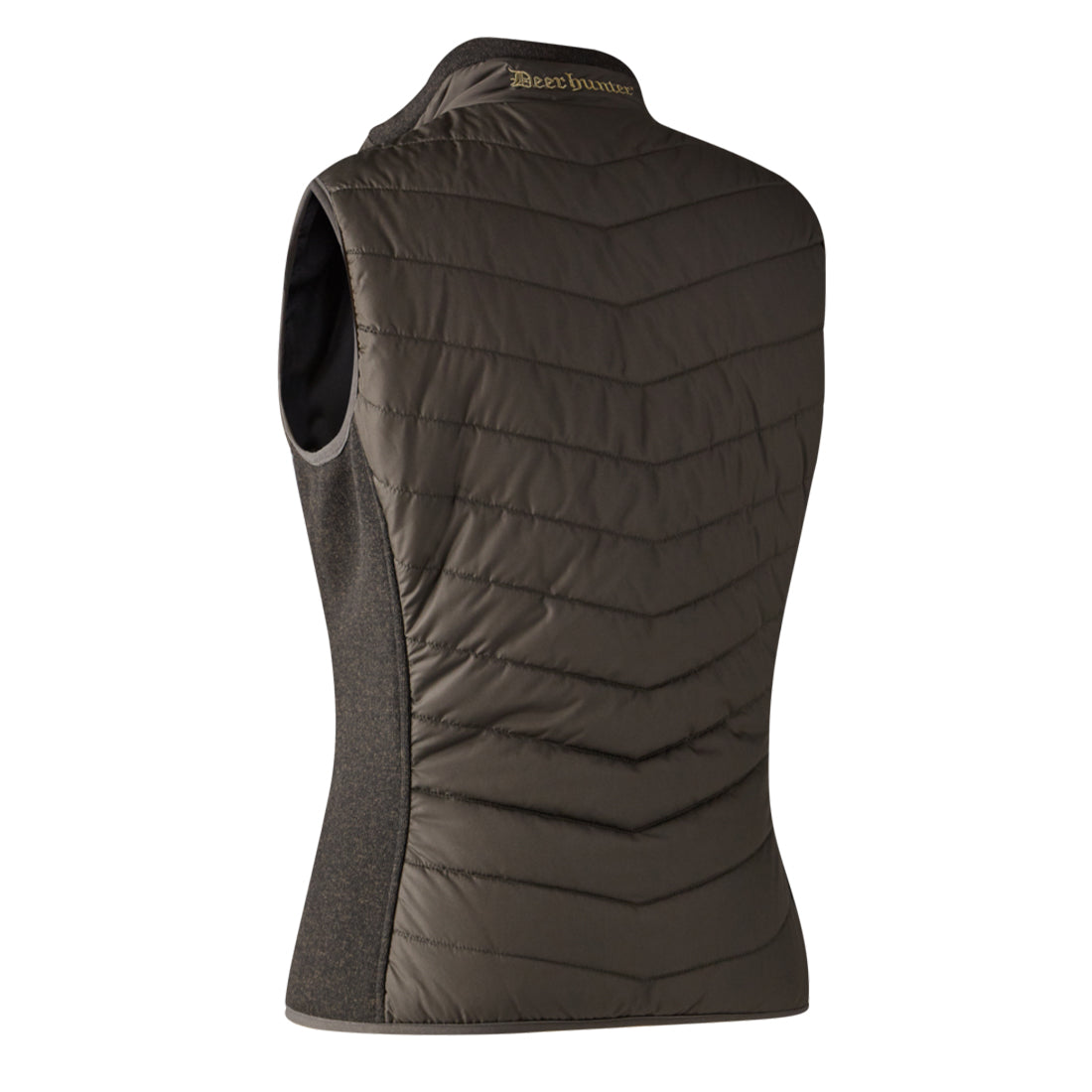 Deerhunter Womens Caroline padded Waistcoat Brown Leaf - The Sporting Lodge