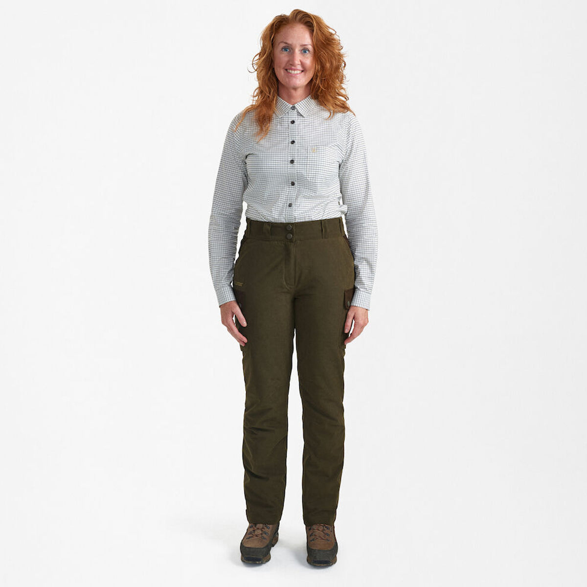 Deerhunter Womens Lady Eagle Trousers Tarmac Green