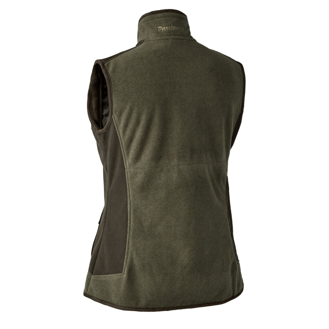 Deerhunter Womens Pam Bonded Fleece Waistcoat Graphite Green Melange - The Sporting Lodge