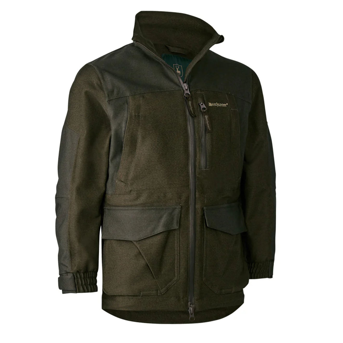 Deerhunter Youth Chasse Jacket Olive Night Melange - The Sporting Lodge