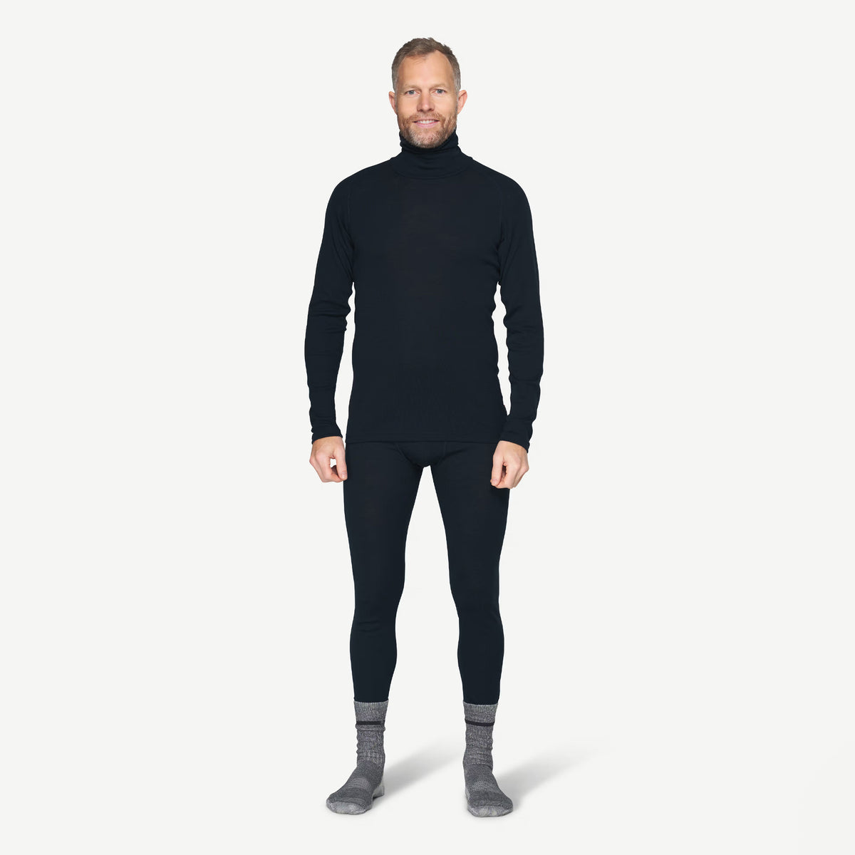 Devold Adventure Merino 190 H.Neck Man Ink