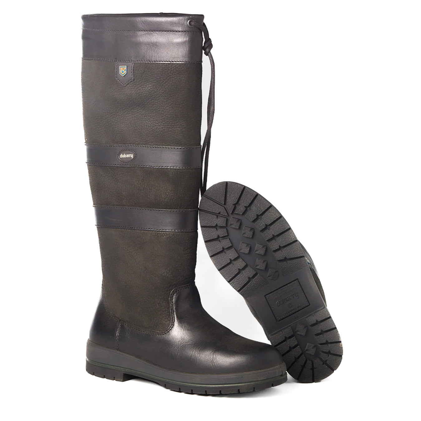 Dubarry Womens Galway Gortex Leather Boot Black - The Sporting Lodge