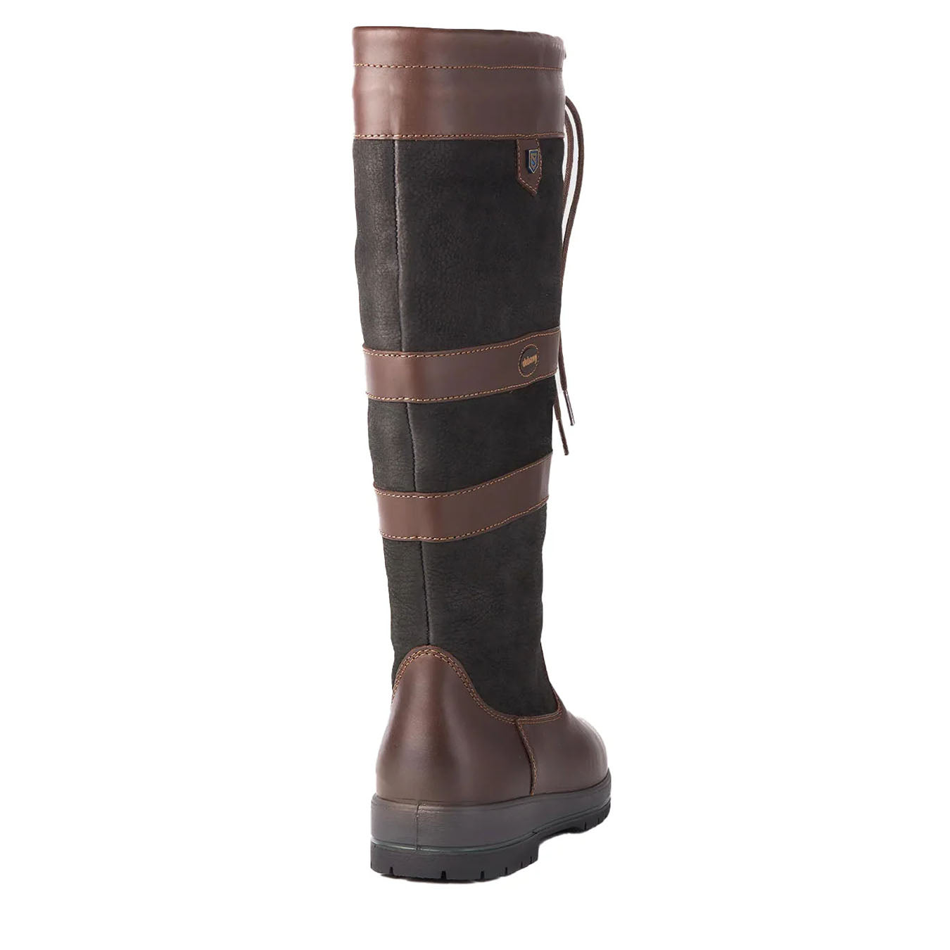 Dubarry Womens Galway Gortex Leather Boot Black Brown - The Sporting Lodge