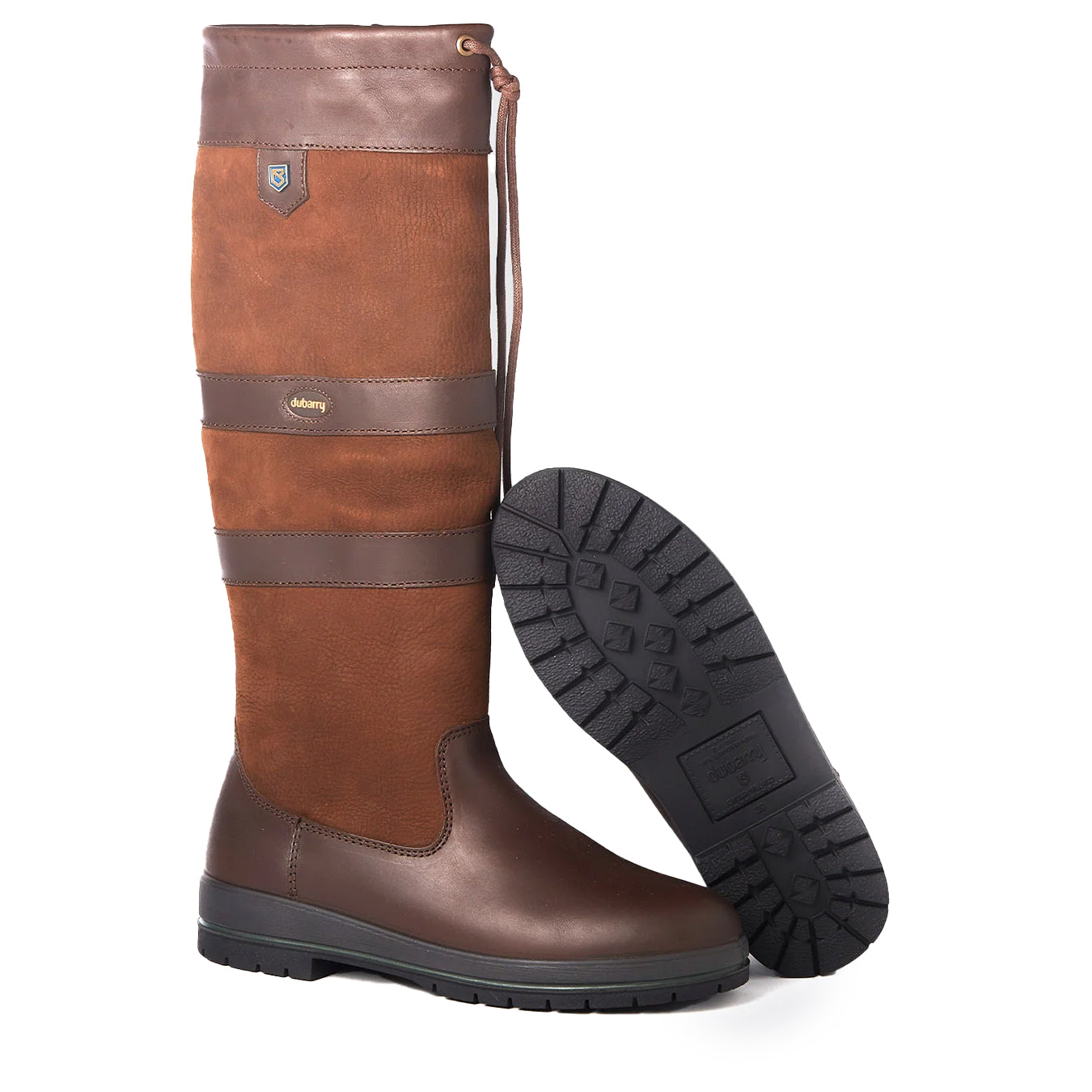 Dubarry Womens Galway Gortex Slimfit Leather Boot Walnut - The Sporting Lodge