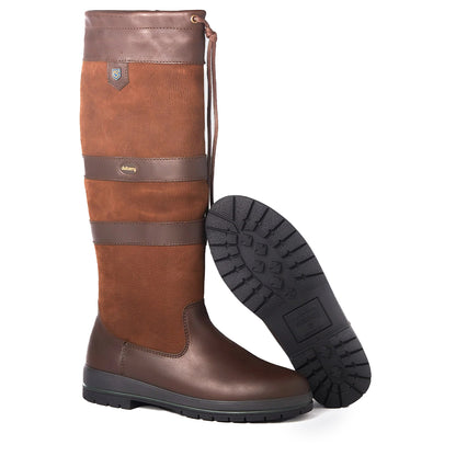 Dubarry Womens Galway Gortex Slimfit Leather Boot Walnut - The Sporting Lodge
