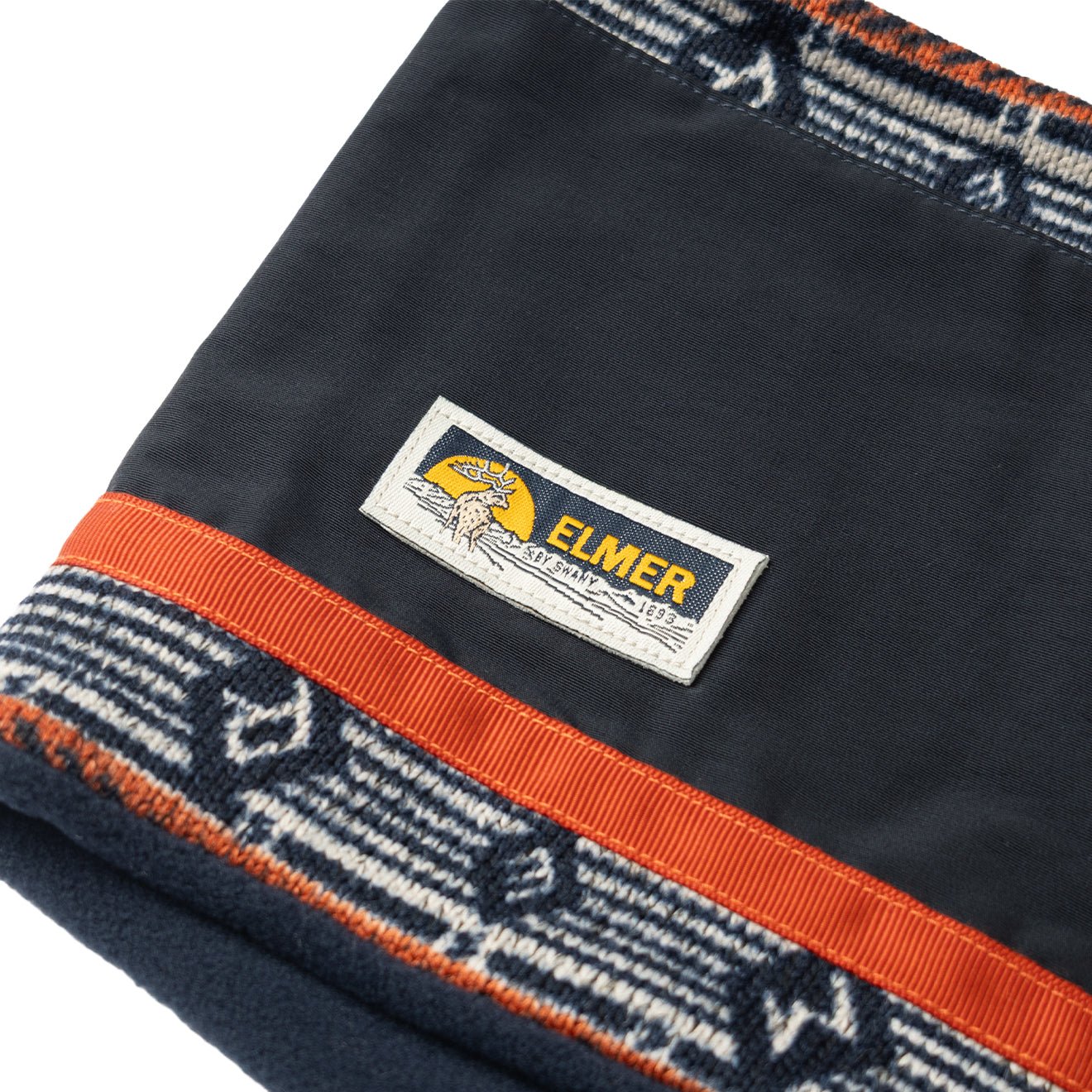 Elmer Reversible Neck Warmer Navy Elmer Print - The Sporting Lodge