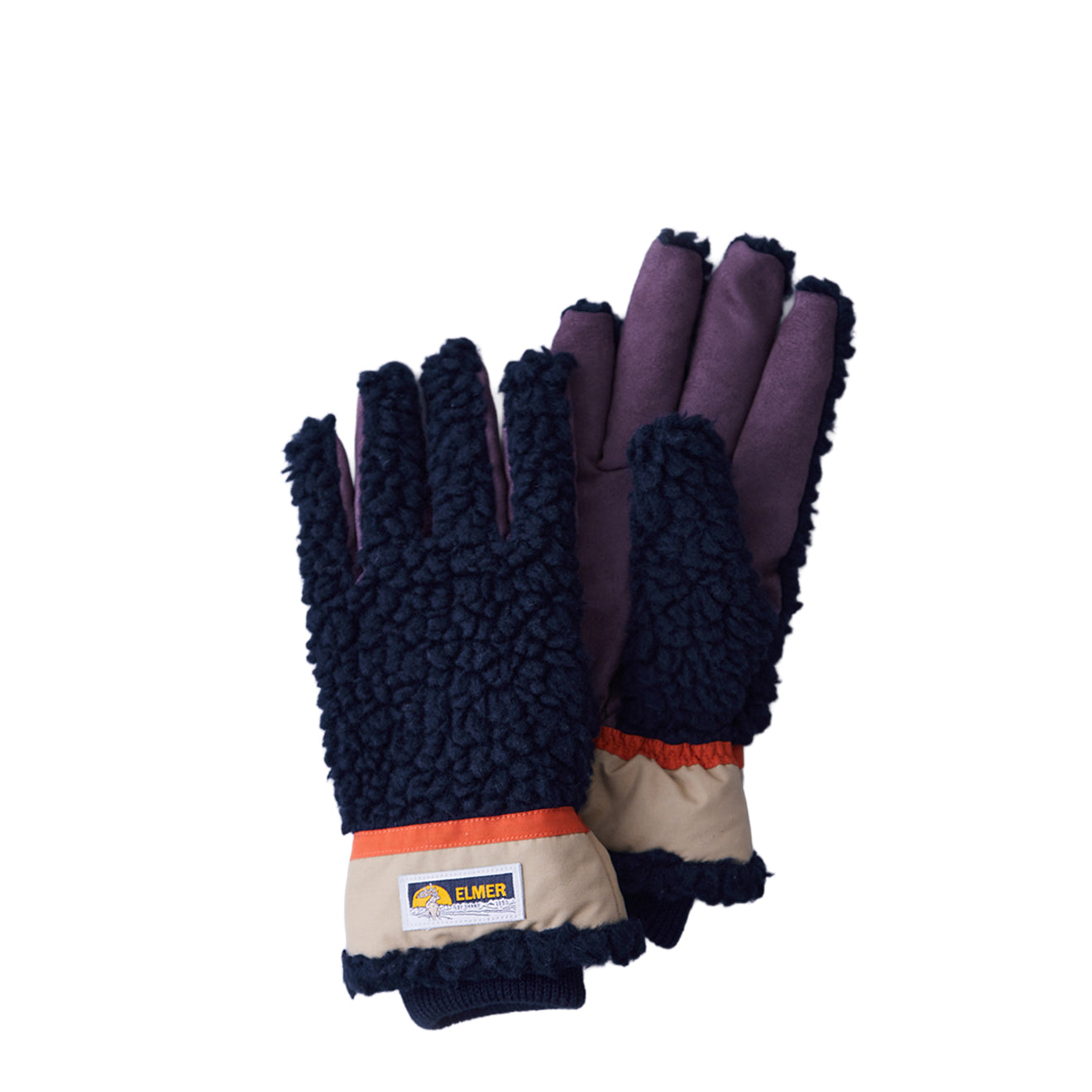 Elmer Teddy Glove Beige/Navy