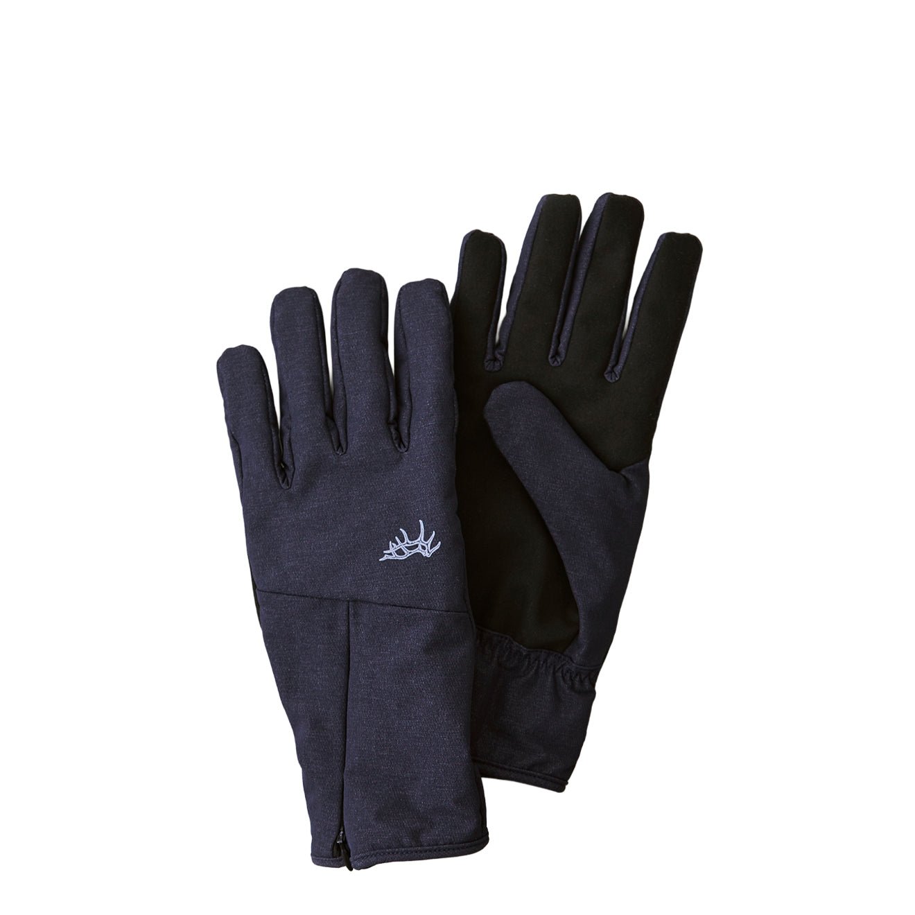 Elmer Zipper Cuff Glove Charcoal - The Sporting Lodge