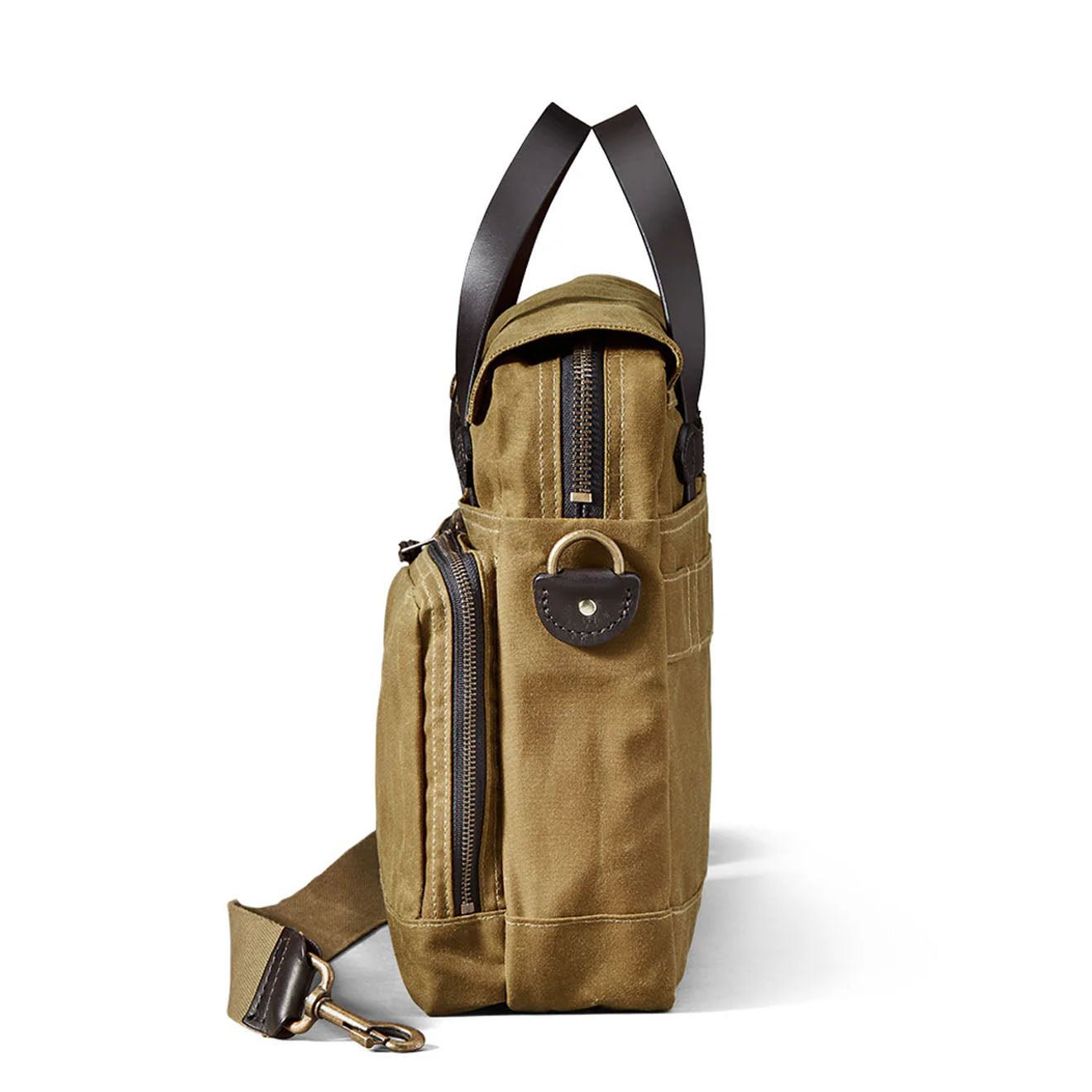 Filson 24 - Hour Tin Briefcase Dark Tan - The Sporting Lodge