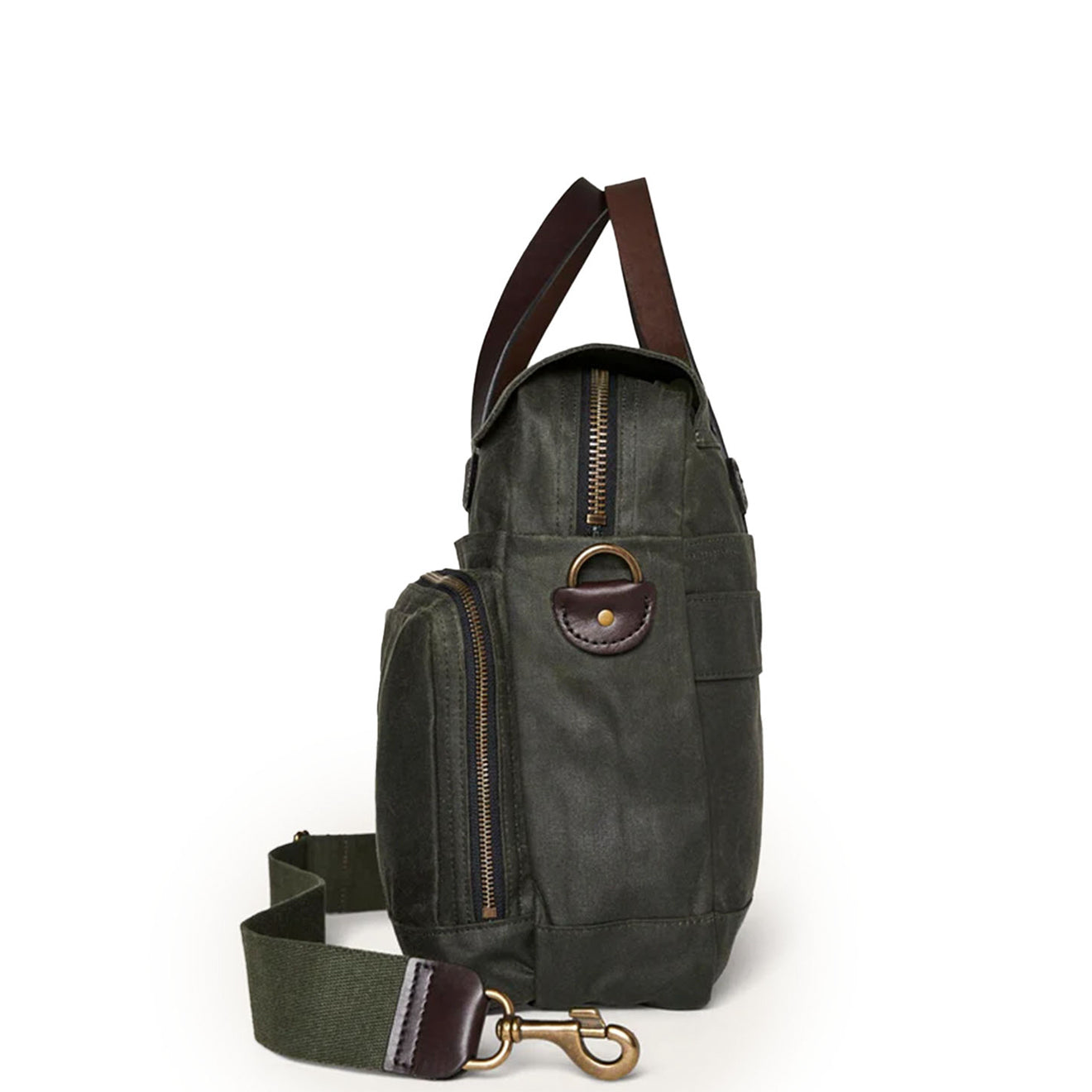 Filson 24-Hour Tin Cloth Briefcase Otter Green