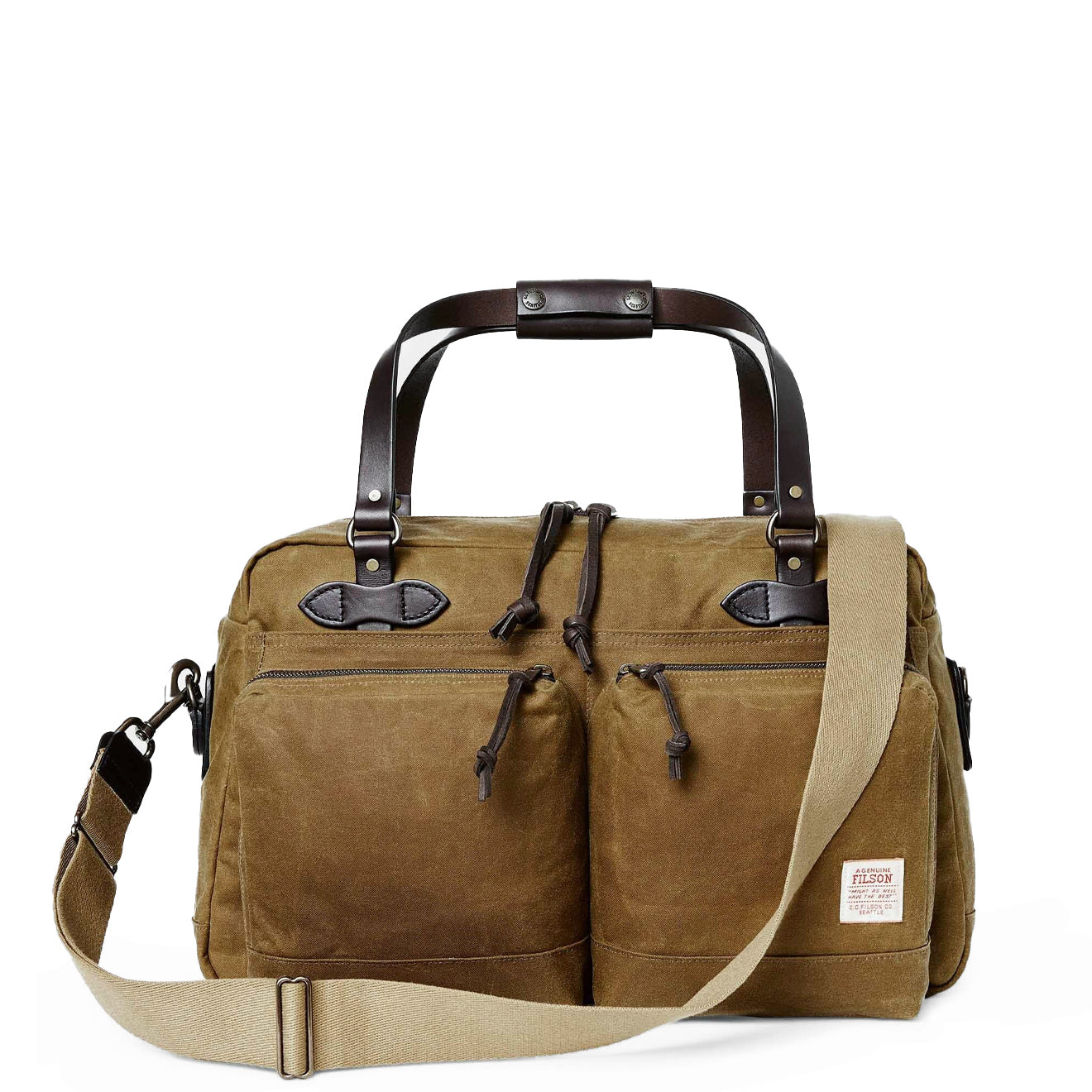 Filson 48Hr Duffle Dark Tan - The Sporting Lodge